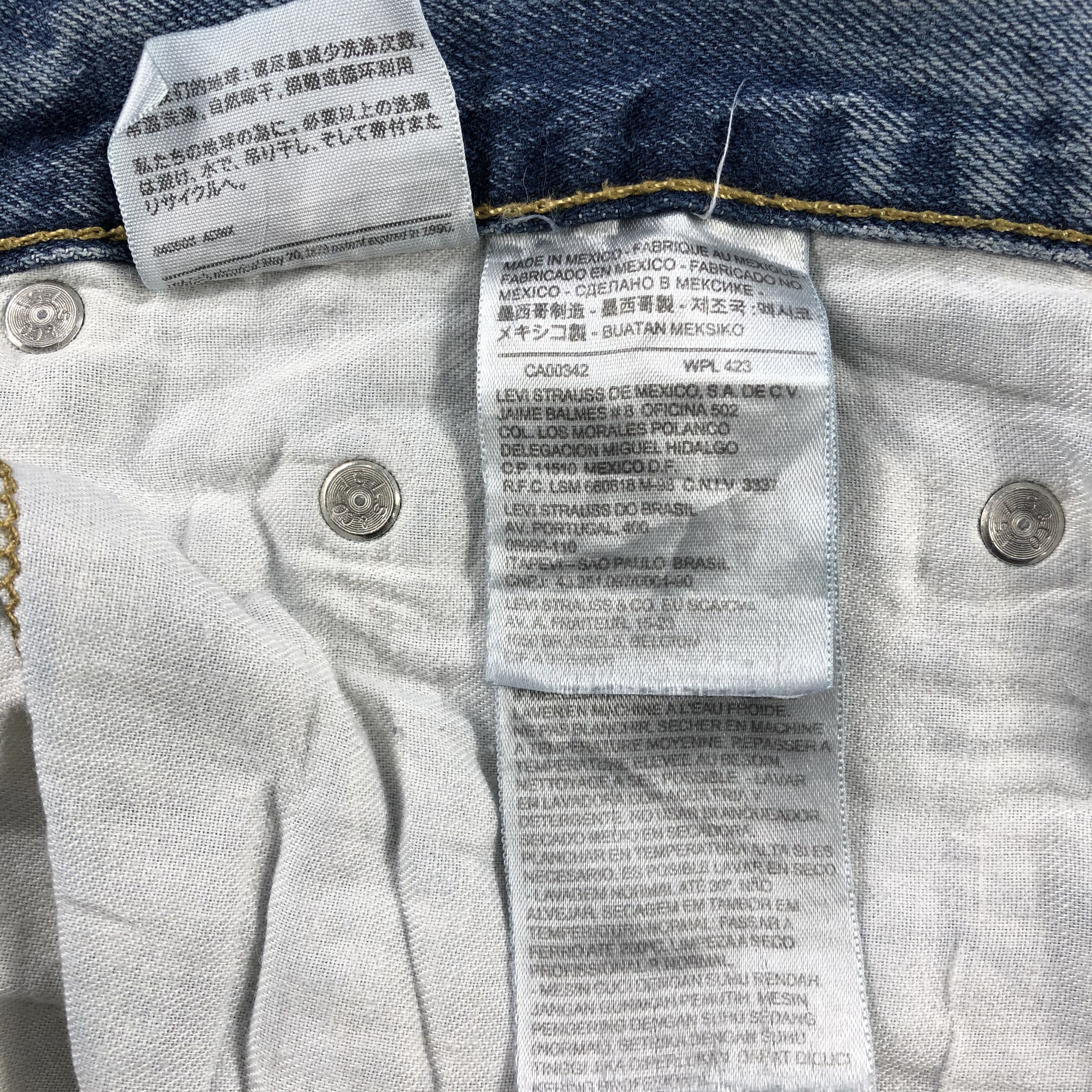 Levi's × Vintage Vintage Blue Wash Levis Jeans-JM2457 Size US 36 / EU 52 - 14 Thumbnail