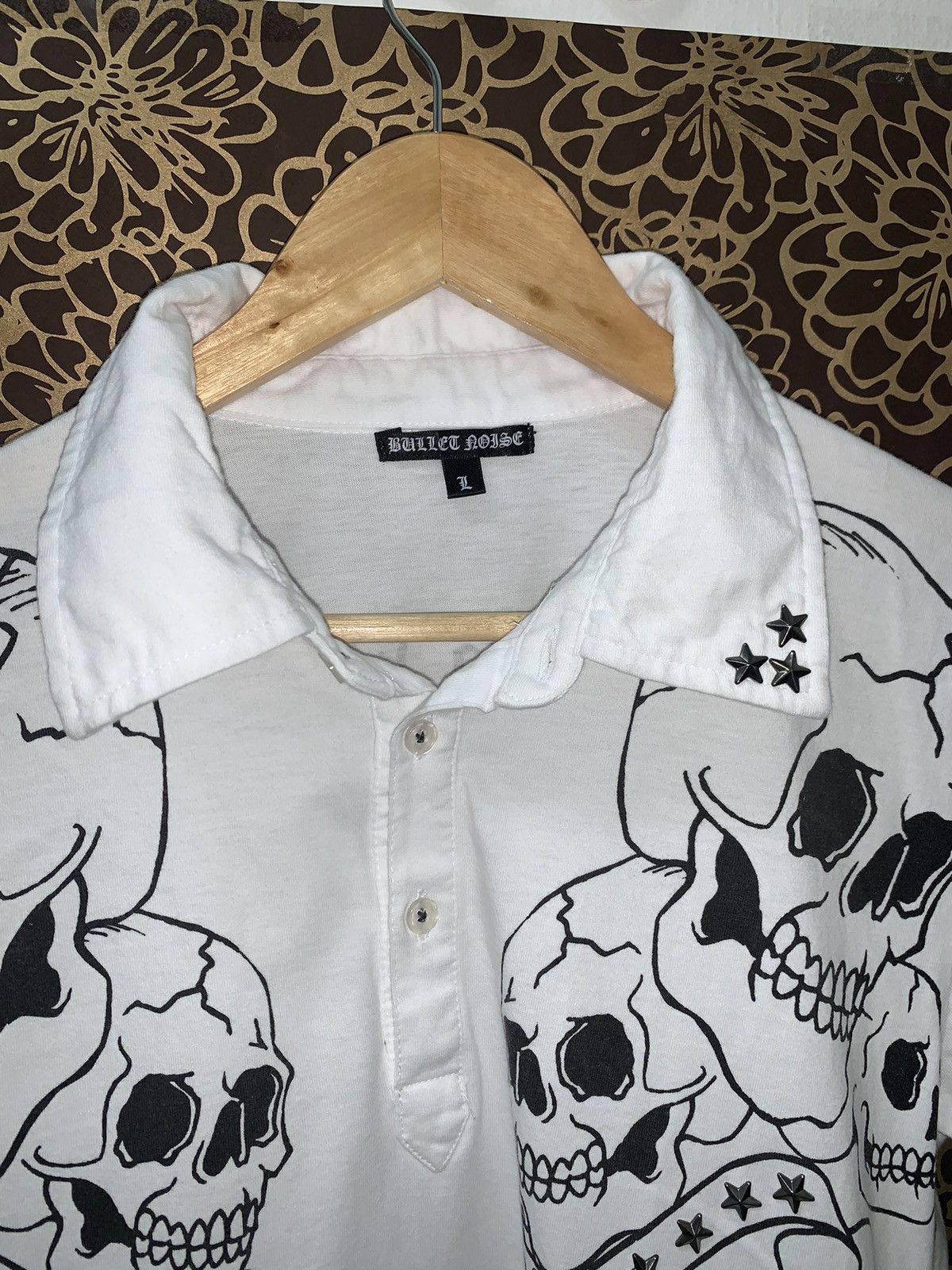 Other BULLET NOISE SKULLS DESIGN VERY RARE Size US L / EU 52-54 / 3 - 7 Thumbnail