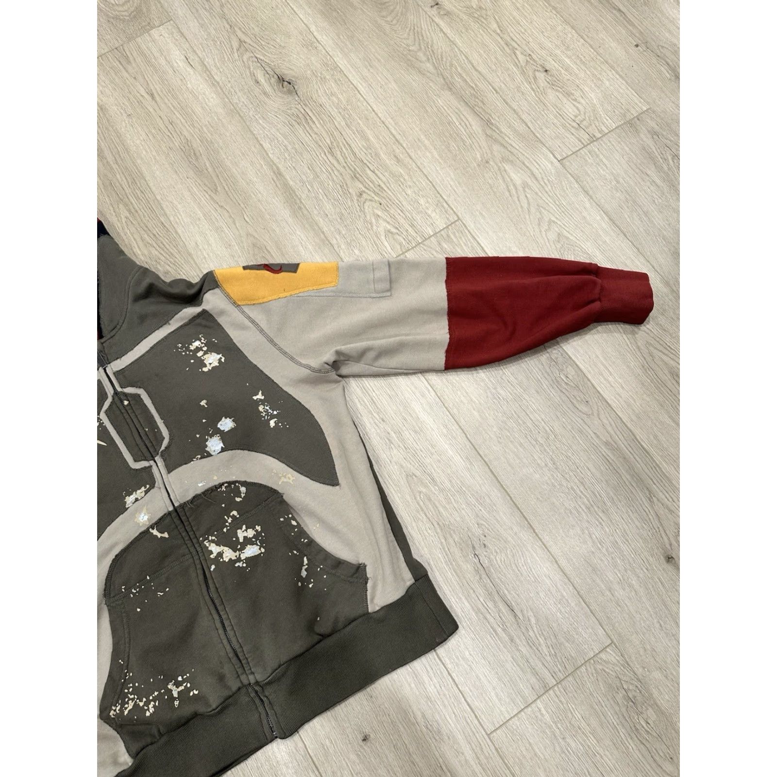 Star Wars Marc Ecko Star Wars Boba Fett Full Zip Hoodie Mens M Medium Color Multicolor Stars Style Full Zip Size US M / EU 48-50 / 2 - 2 Thumbnail