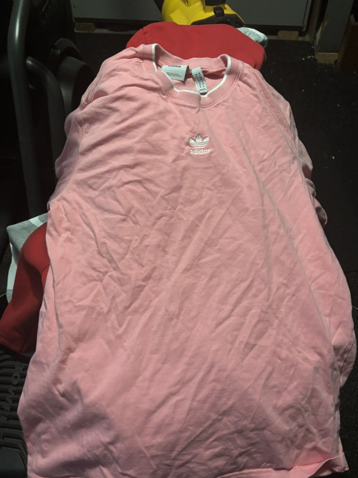 Adidas Pink adidas collared shirt Size US M / EU 48-50 / 2 - 2 Thumbnail