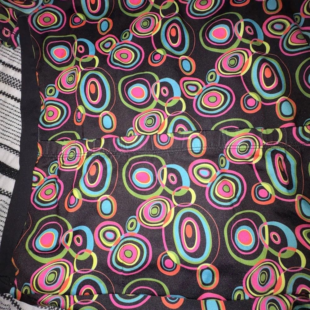 Other Sheila Moon Cycling Jersey‎ Mod Geometric Print Made in USA Size S / US 4 / IT 40 - 6 Thumbnail