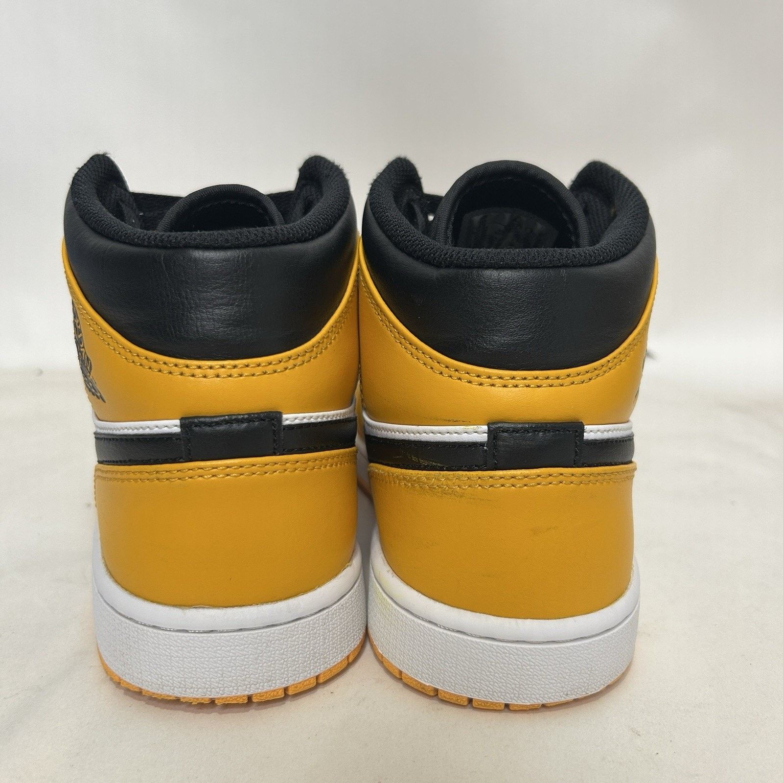 Jordan Brand Nike Air Jordan 1 Mid “Taxi/Yellow Black” Size US 10 / EU 43 - 5 Thumbnail