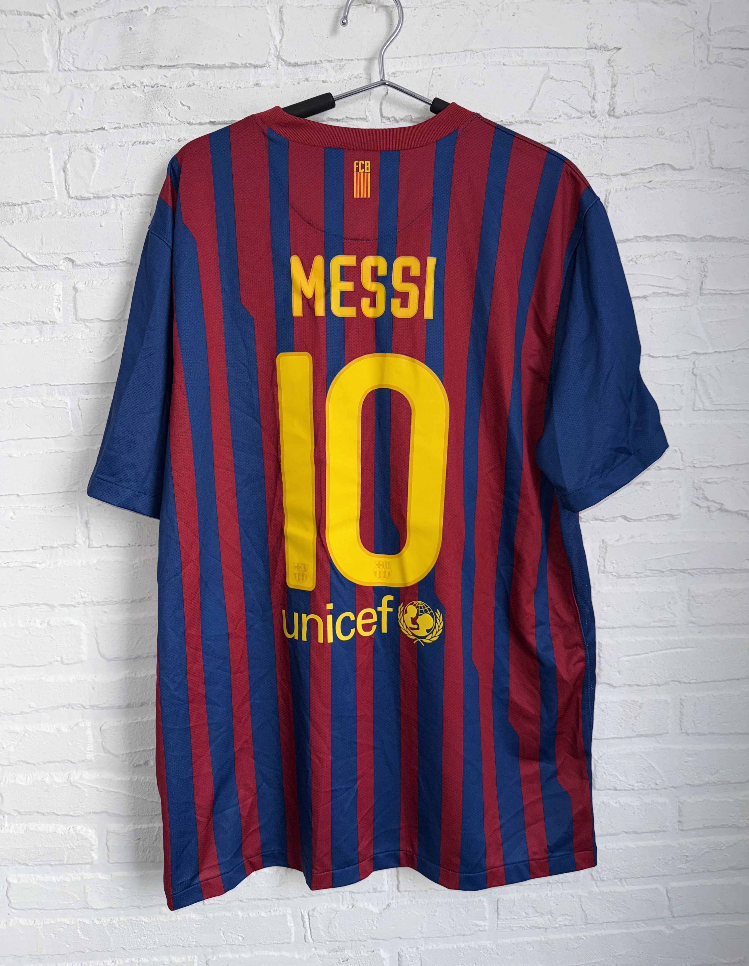 Nike FC Barcelona 2011/12 Home Jersey Messi 10