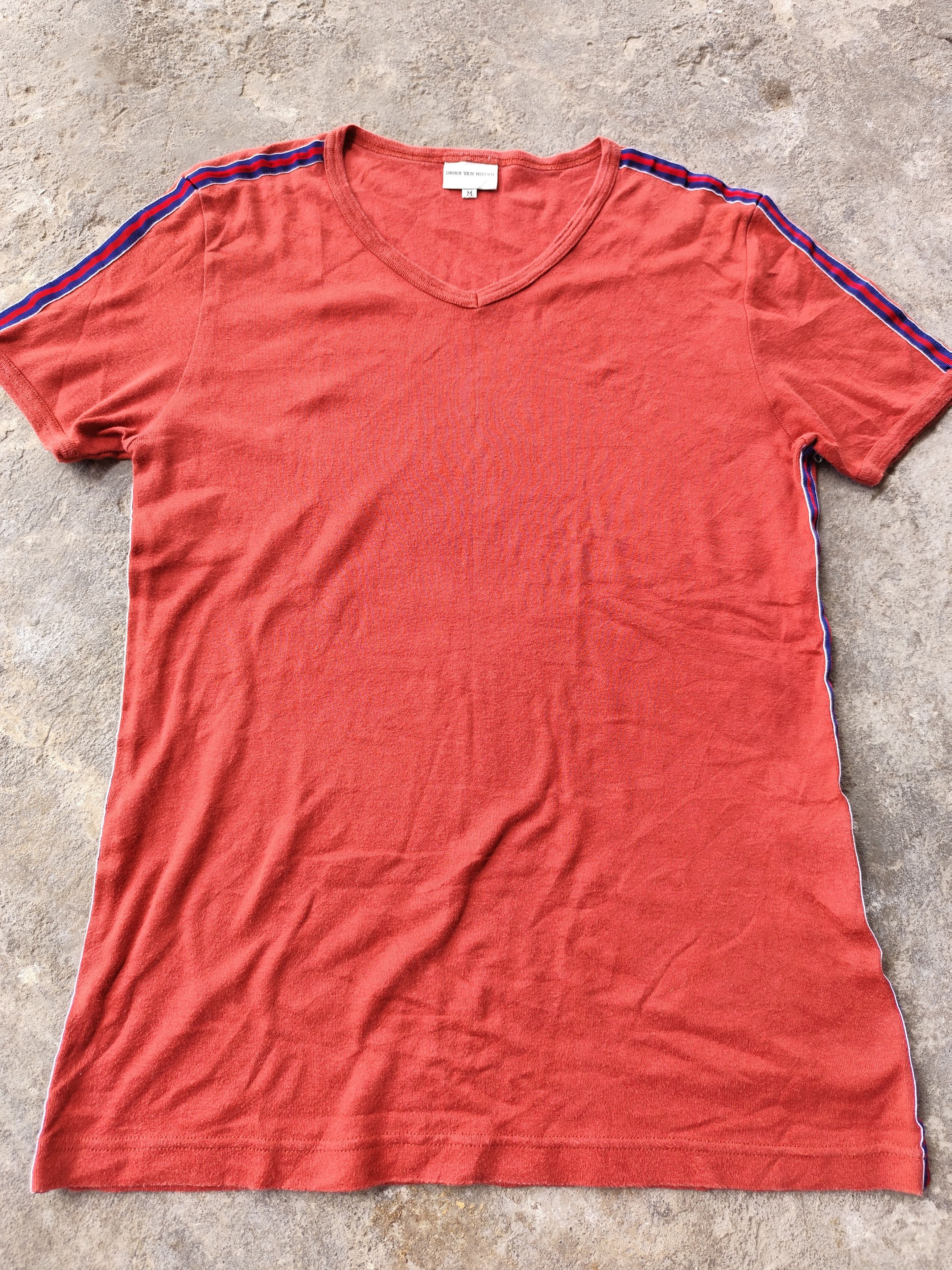 Dries Van Noten Dries van noten vneck shirt Size US S / EU 44-46 / 1 - 3 Thumbnail