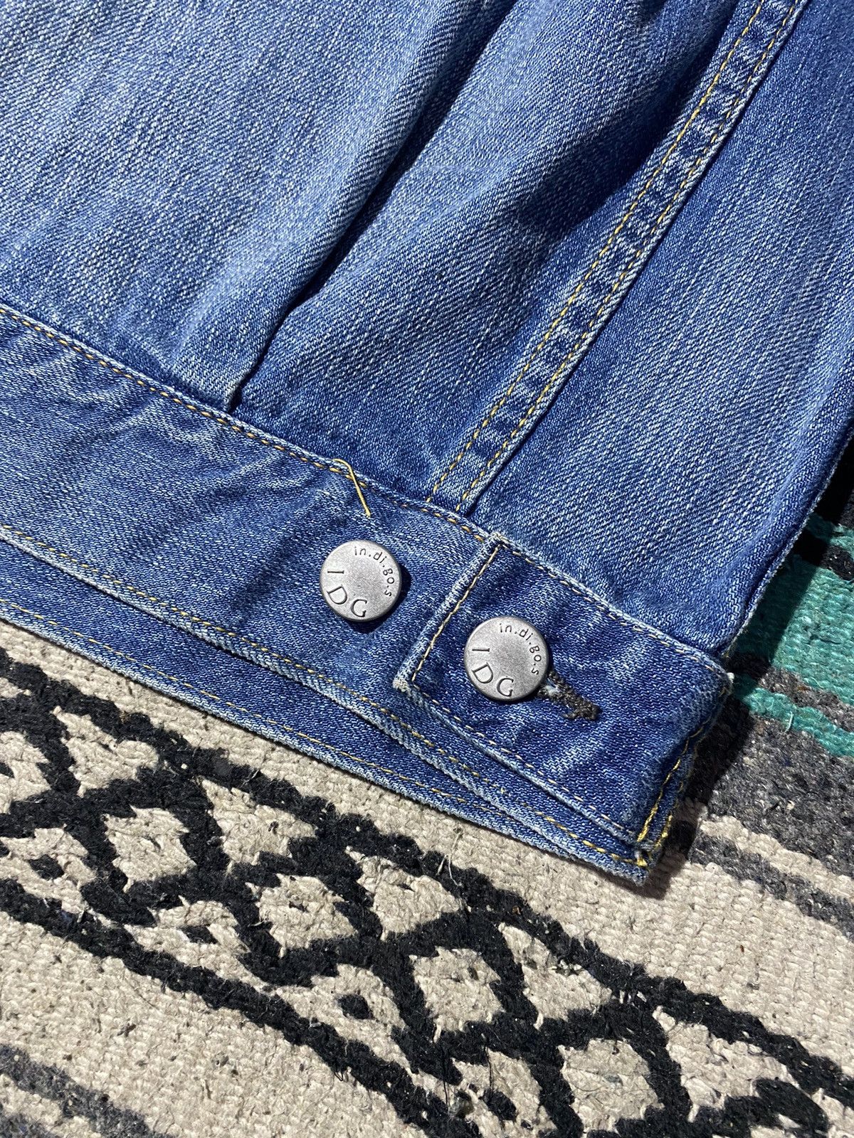Indigo Indigo Trucker Denim Type 2 Size US S / EU 44-46 / 1 - 10 Thumbnail
