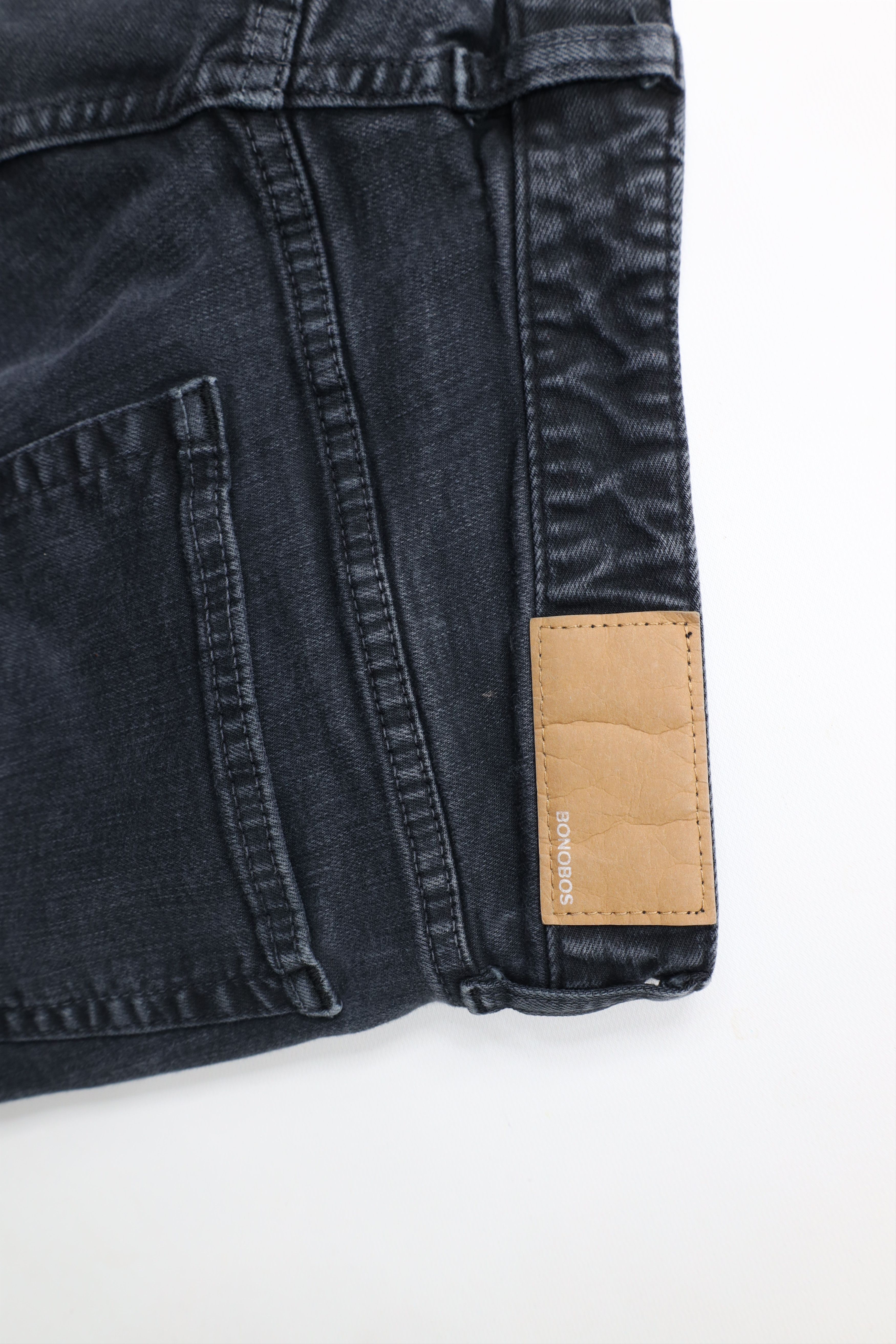 Bonobos × Vintage Bonobos Stretch Athletic Fit Straight Leg Denim Jeans Black Size US 36 / EU 52 - 11 Thumbnail