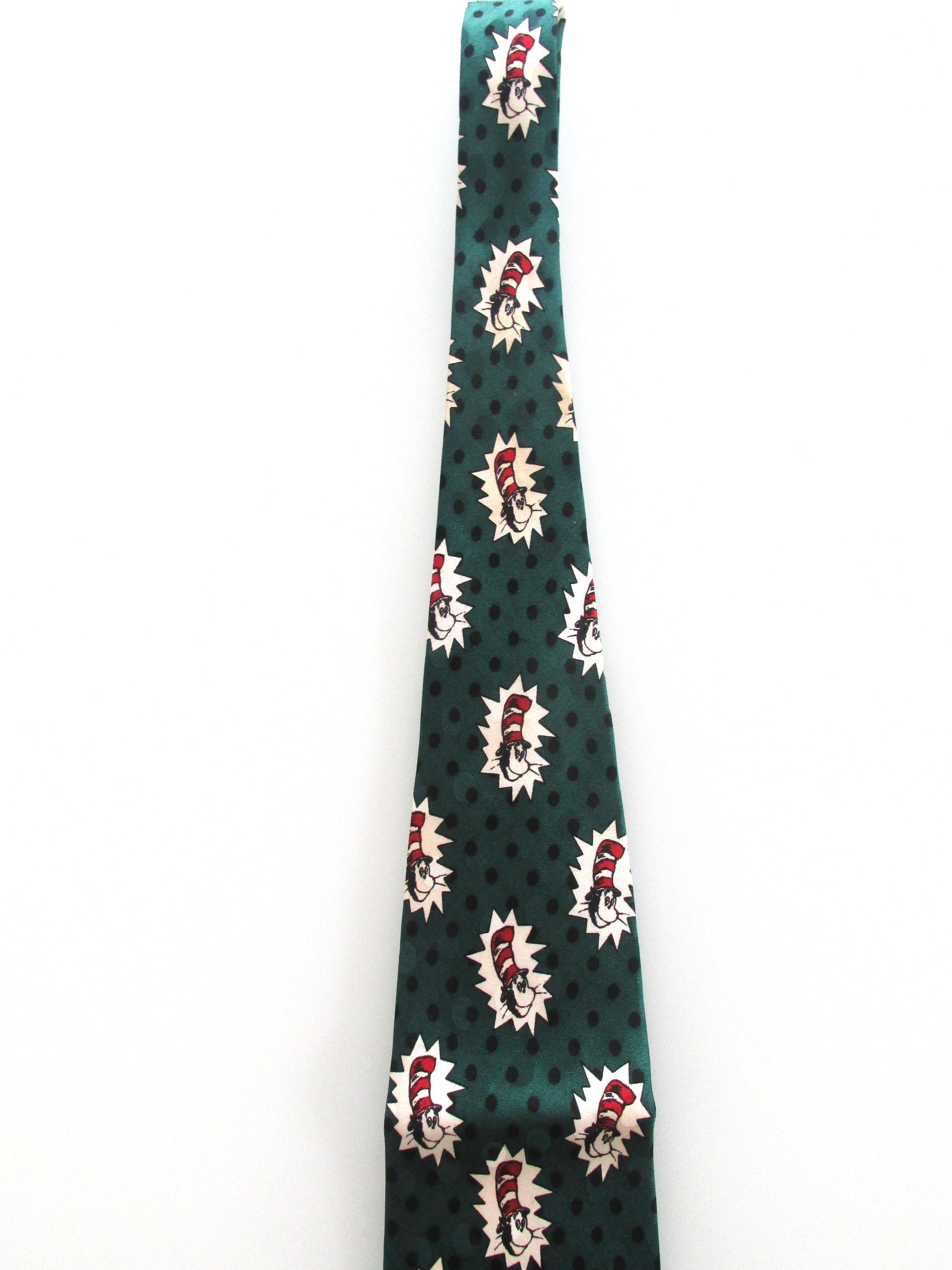 Other Dr. Seuss/Cat In The Hat Vintage Men's Silk Tie Size ONE SIZE - 3 Thumbnail
