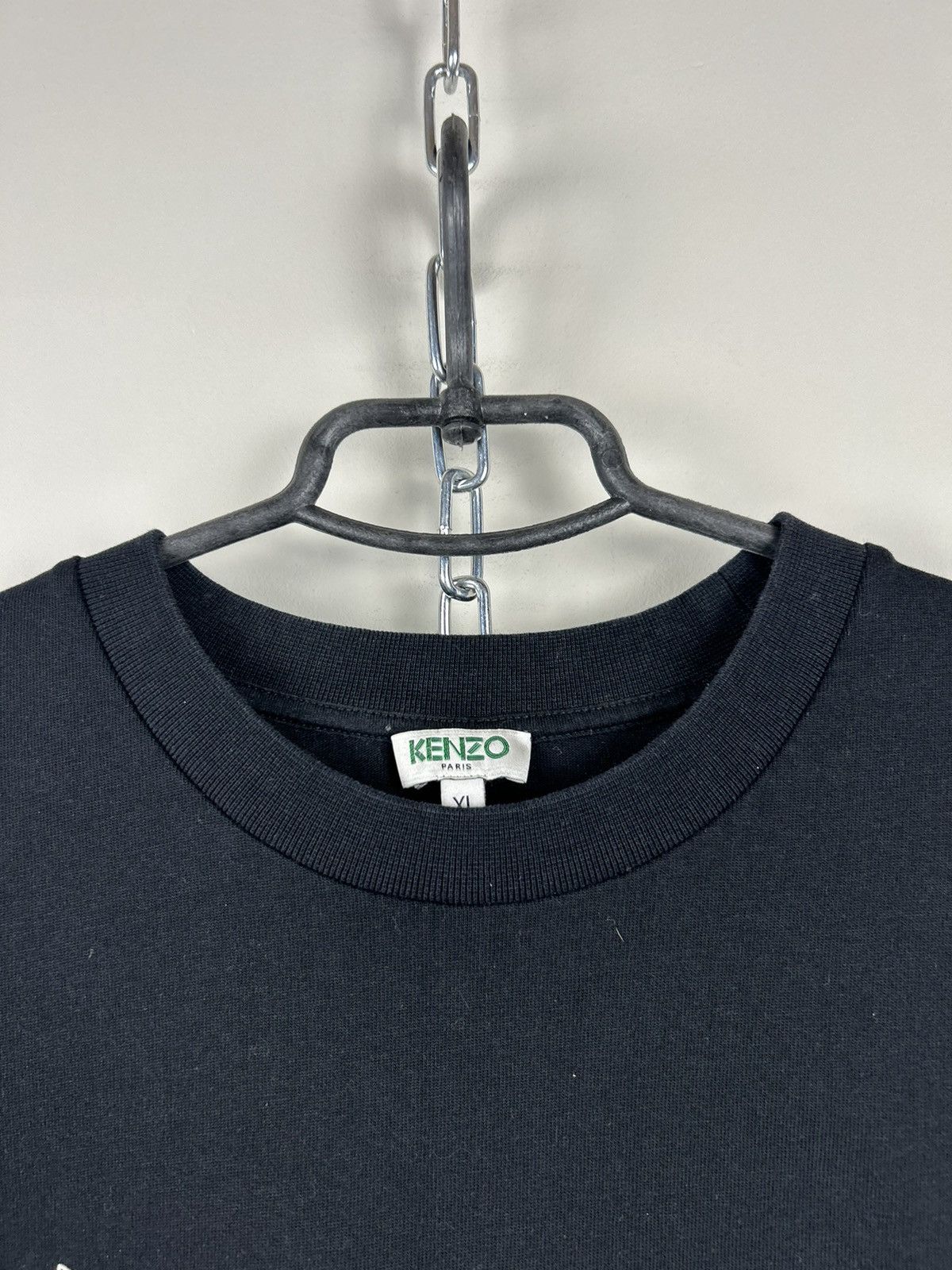 Kenzo Kenzo Paris Black T-Shirt Logo Graphic Tee Size US XL / EU 56 / 4 - 2 Thumbnail