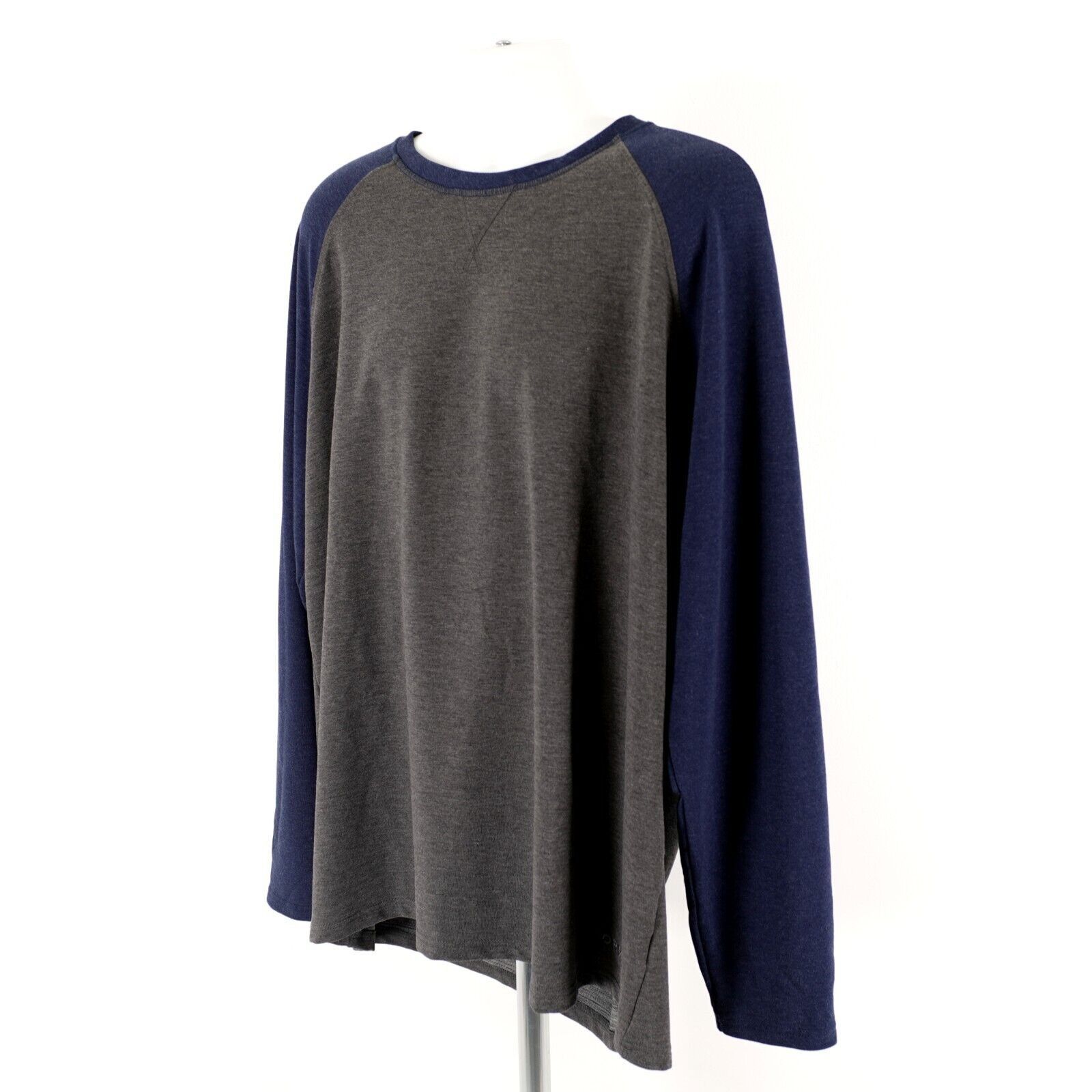 Orvis Orvis XXL Blue Gray Long Sleeve Crew Neck Sweater Tee Polyes Size US XXL / EU 58 / 5 - 5 Thumbnail