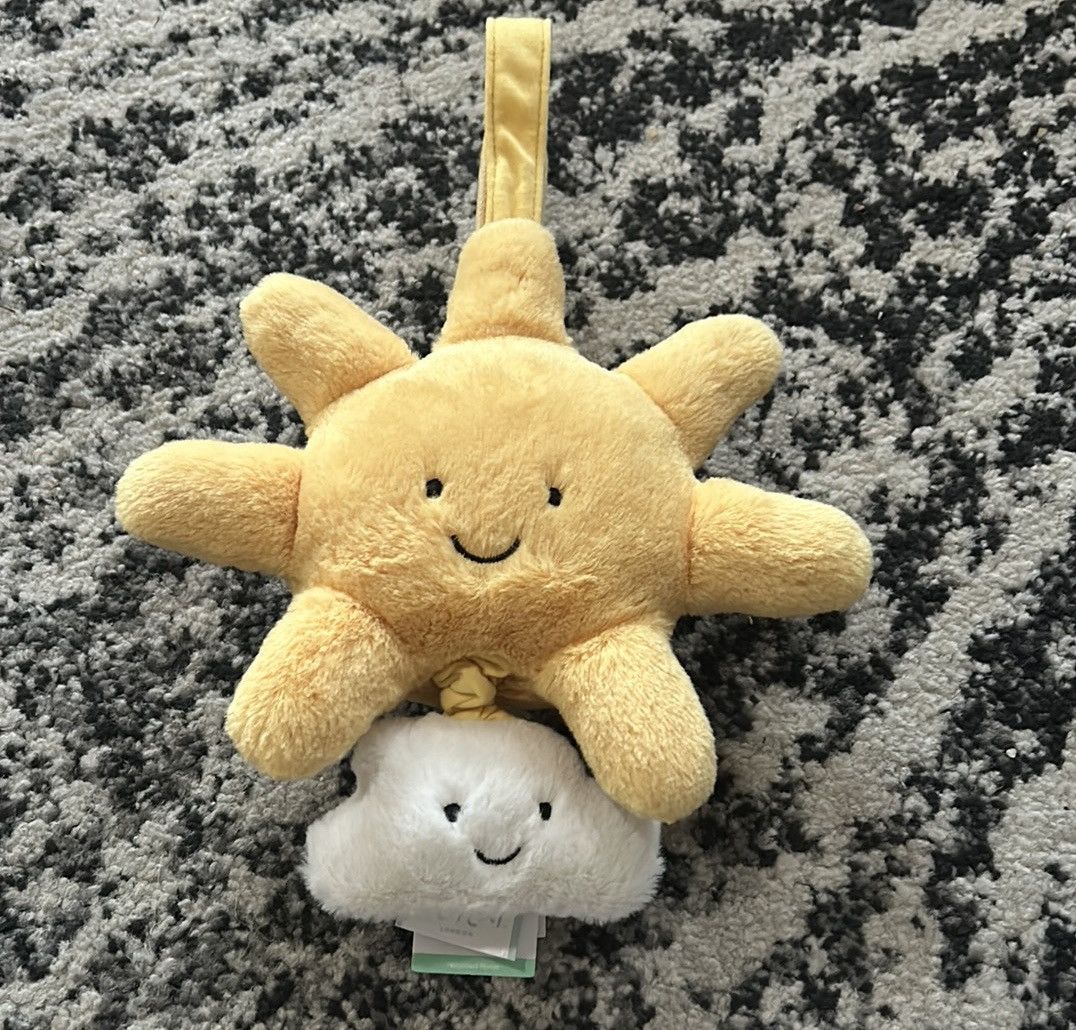 Other Jellycat Amusable Sun & Cloud Plush Musical Pull Toy Size ONE SIZE - 2 Thumbnail