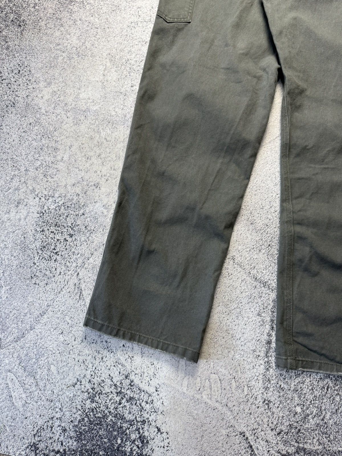 Carhartt Vintage Carhartt Double Knee Work Wear Pants Grey Sz 30 x 32 Size US 32 / EU 48 - 4 Thumbnail