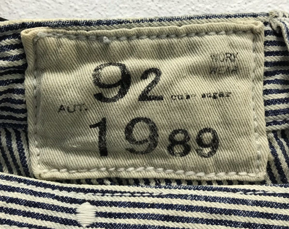 Japanese Brand AUTHENTIC Cube Sugar Stripe Pants Size US 30 / EU 46 - 8 Thumbnail