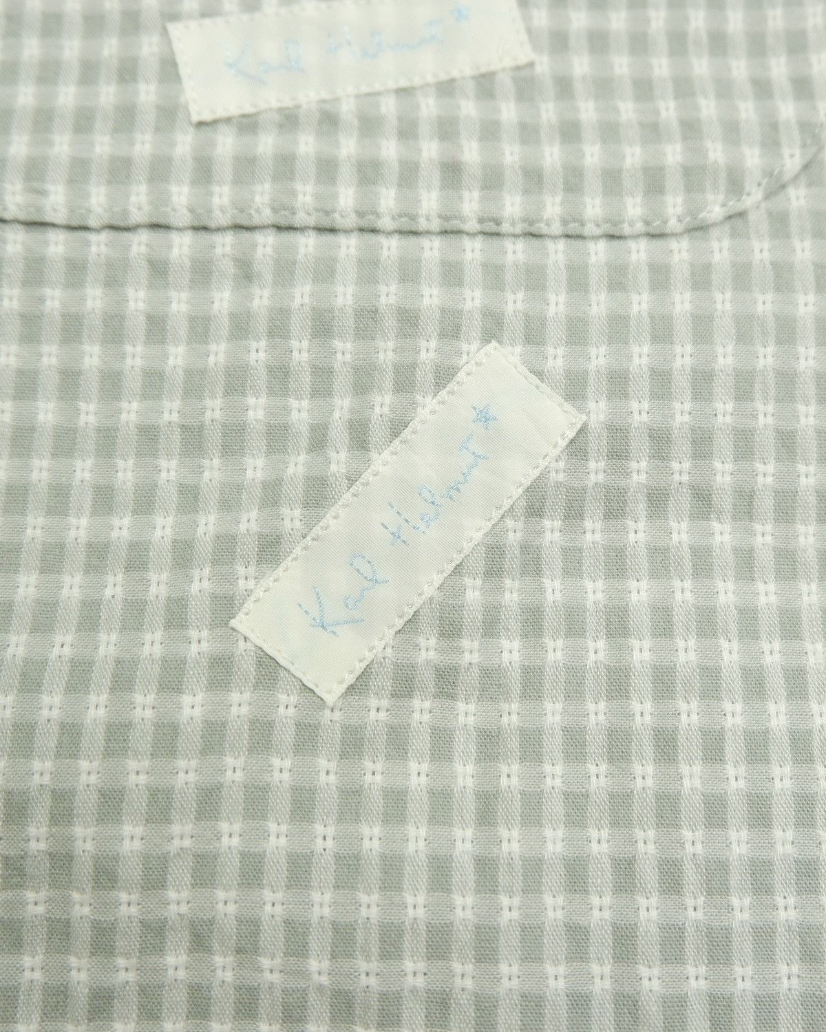 Karl Helmut Vintage Karl Helmut Japanese Gingham Shirt Size US M / EU 48-50 / 2 - 7 Thumbnail