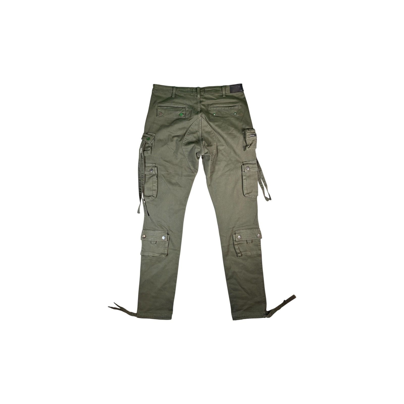 Amiri Amiri Olive Cargo Pants Size 34" / US 12 / IT 48 - 2 Thumbnail