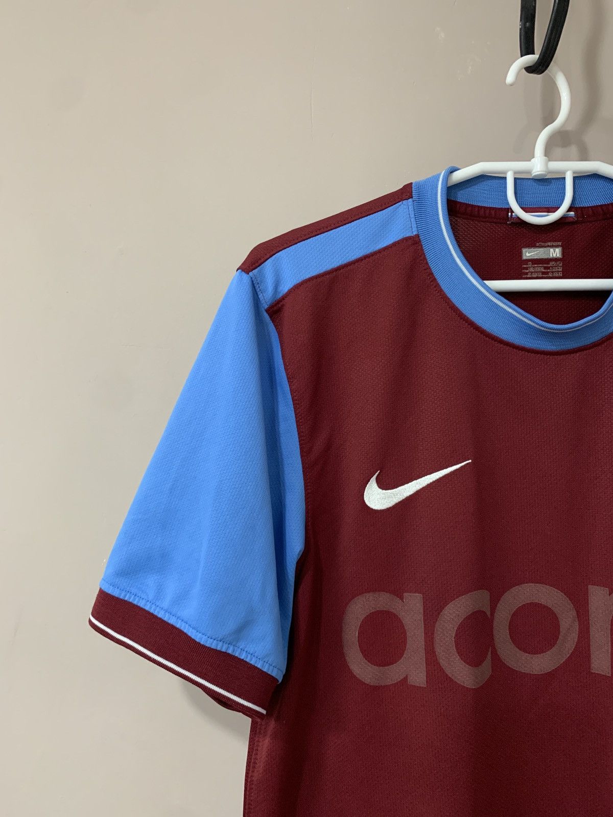 Vintage Aston Villa 2009 Home Football Shirt Nike Soccer Jersey M Size US M / EU 48-50 / 2 - 3 Thumbnail