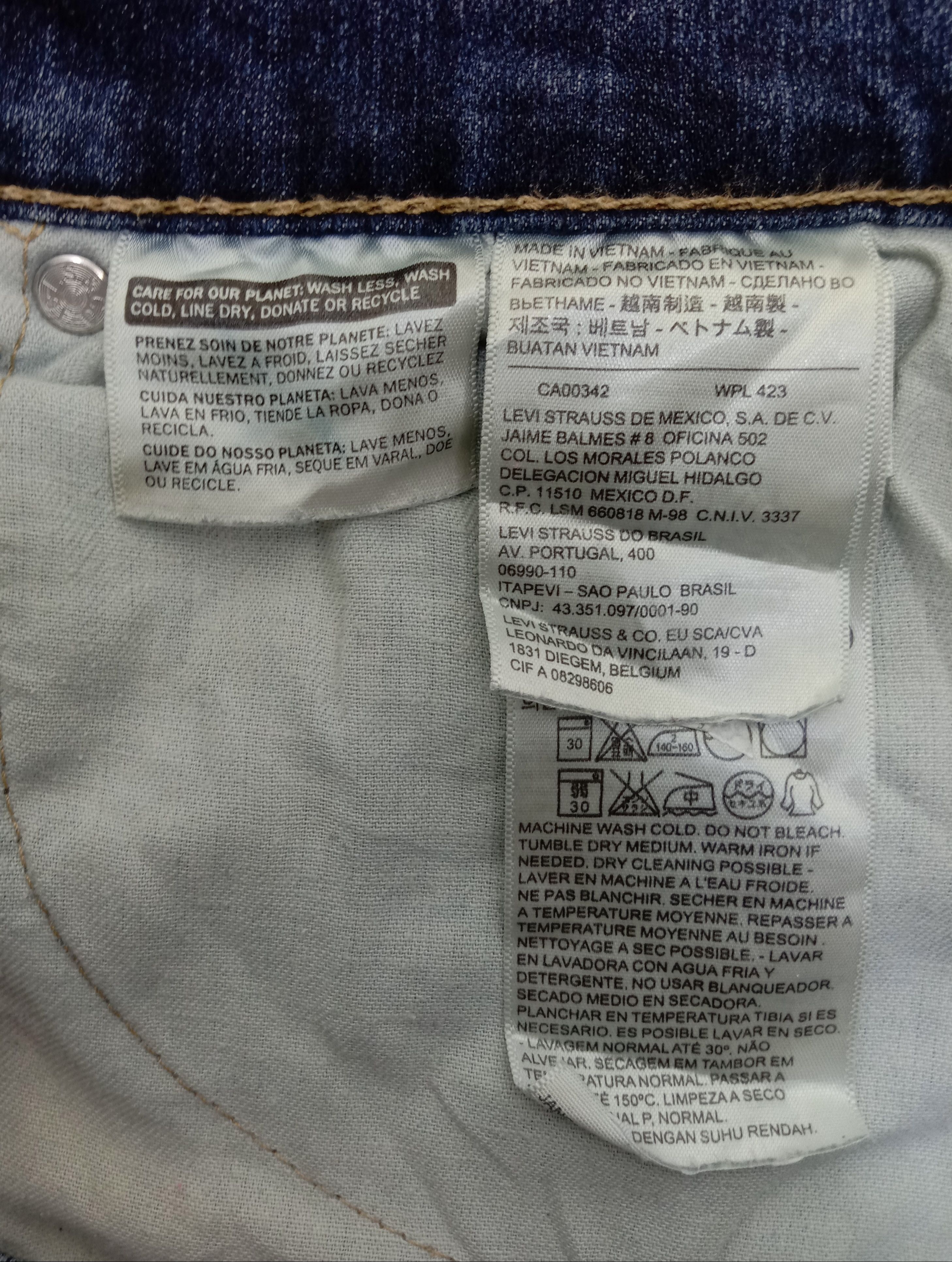 Levi's Vintage Levi's 505 Jeans Earth Tone Ripped Denim Size US 33 - 13 Thumbnail