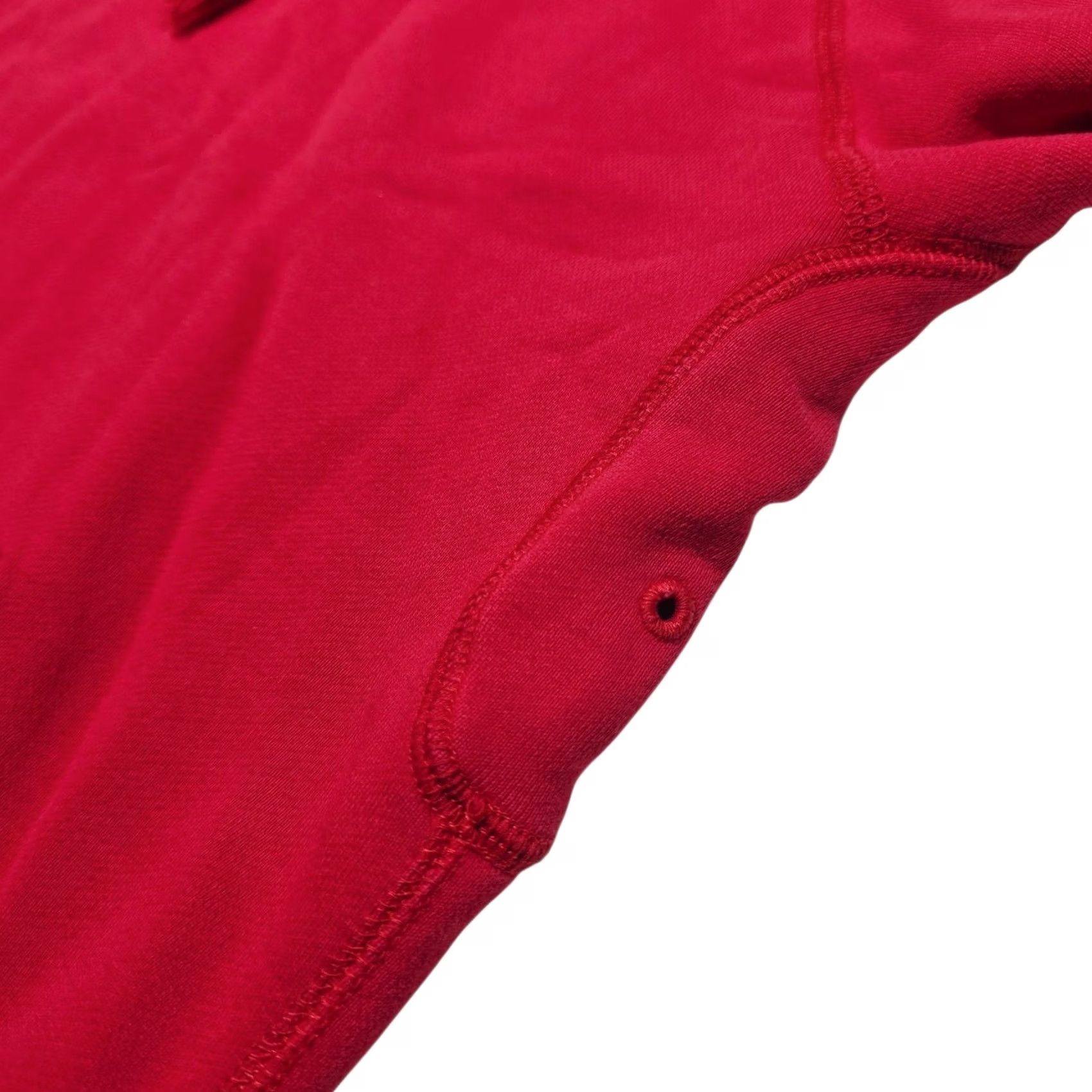 Nike VINTAGE Nike Hoodie Women’s Athlete Graphic Red White Blue Swoosh Small (4-6) Hoodie Womens Small Red Blue 90s Activewear Pullover Striped Nike Size S / US 4 / IT 40 - 5 Thumbnail
