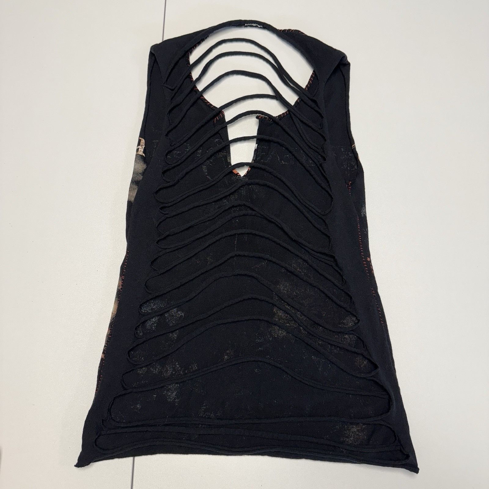 Band Tees Threat Signal Womens Reworked Top Custom Band Tee 2011 Size XS / US 0-2 / IT 36-38 - 2 Thumbnail