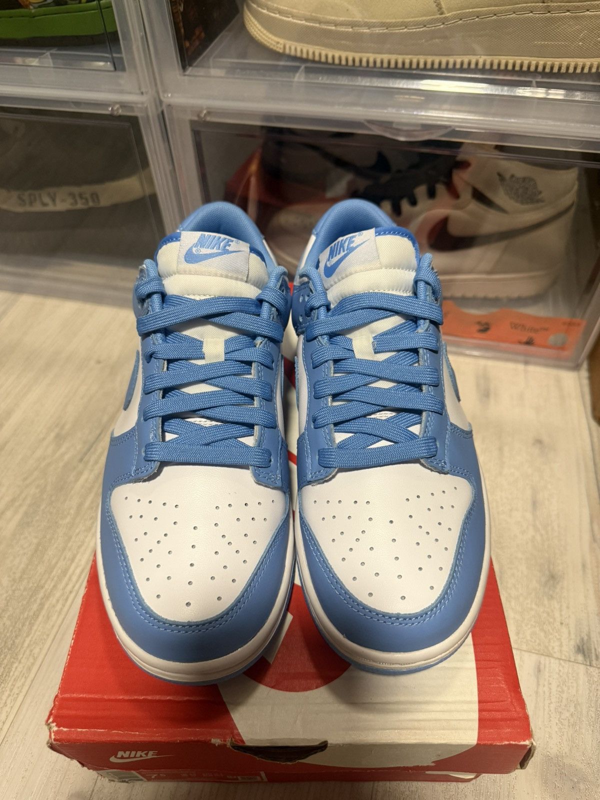 Nike Nike Dunk Low UNC 2021 Size US 7.5 / EU 40-41 - 4 Thumbnail
