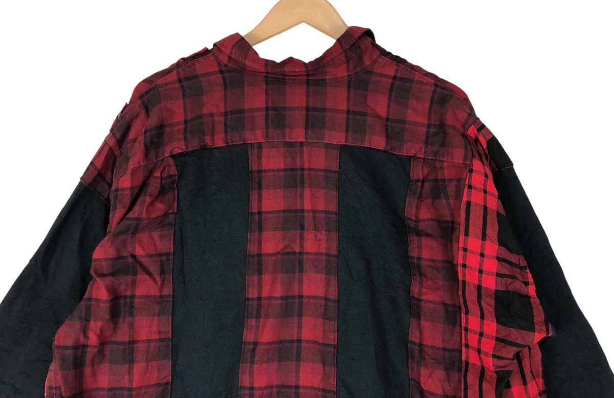Flannel × Polo Ralph Lauren Rebuild ❗️Reconstructed Polo Ralph Lauren Sweatshirt Flannel Size US XL / EU 56 / 4 - 8 Thumbnail