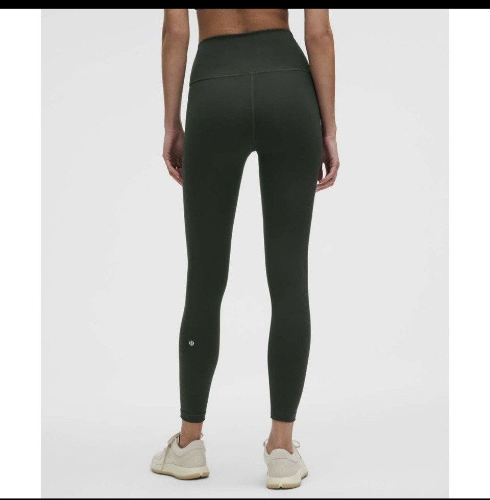 Lululemon Lululemon Wunder Train Tight 28"Rainforest Green 6 NWT Size 28" / US 6 / IT 42 - 2 Thumbnail
