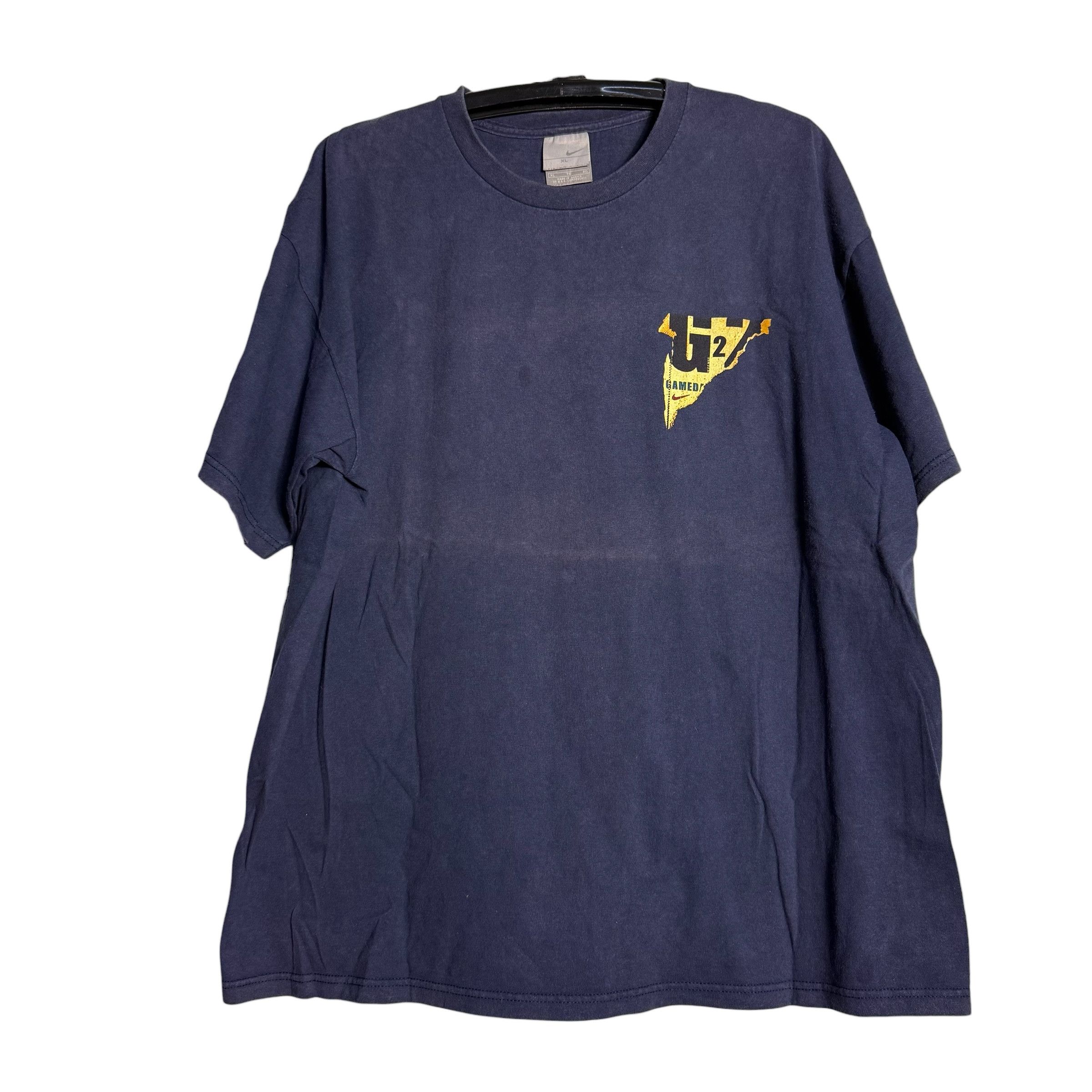 Nike 🔥RARE🔥Vintage 90s Nike Basketball Overprint T-Shirt Size US XL / EU 56 / 4 - 3 Thumbnail