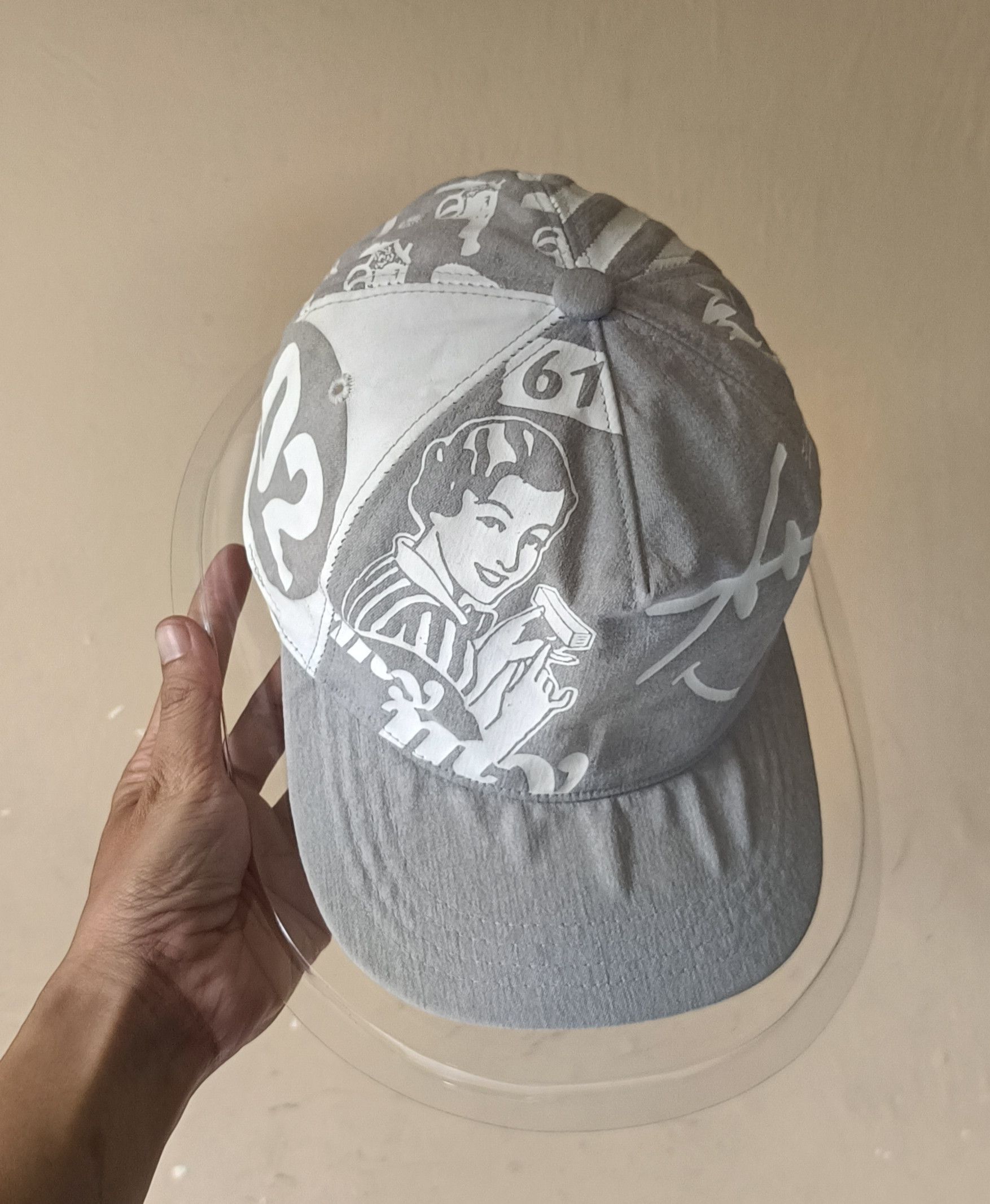 Designer Super box art snapback cap Size ONE SIZE - 2 Thumbnail