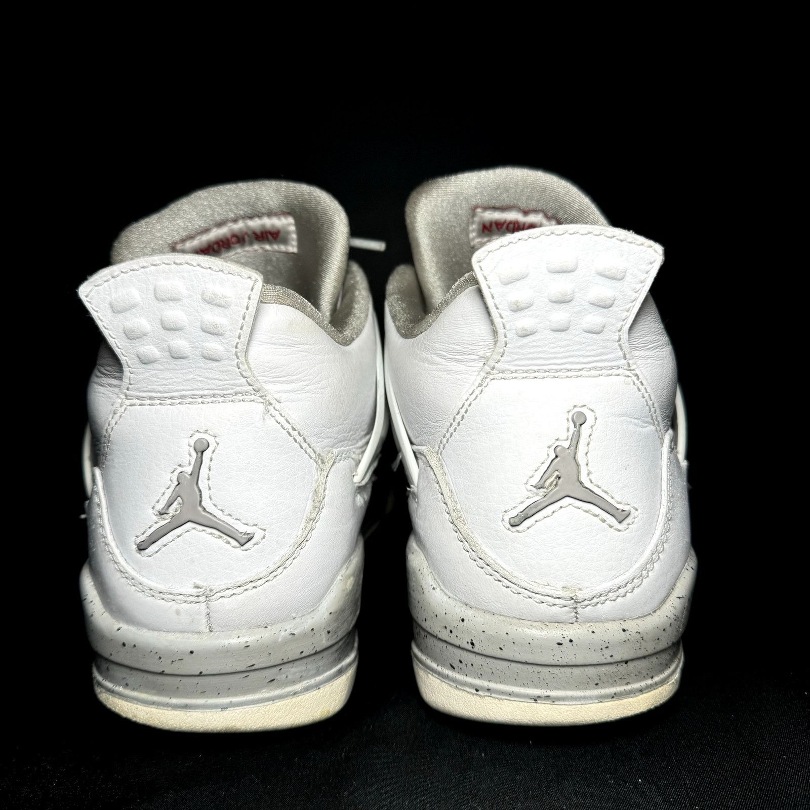 Jordan Brand × Nike Size 7 - Nike Air Jordan 4 Retro GS White Oreo Men's Shoes Size US 7 / EU 40 - 7 Thumbnail