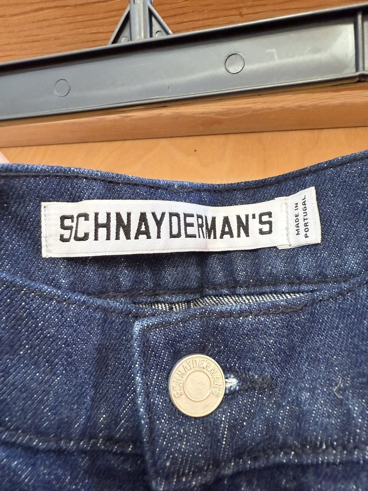 Schnaydermans Pleated Denim Jeans Size US 31 - 3 Thumbnail
