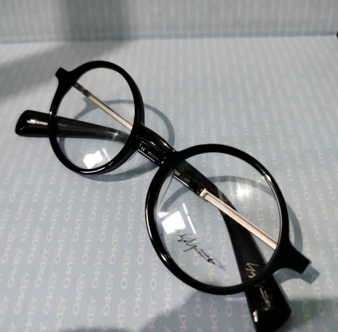 Yohji Yamamoto Yohji Yamamoto YY1006 Optical Glasses - Dark Grey Metal Size ONE SIZE - 1 Thumbnail