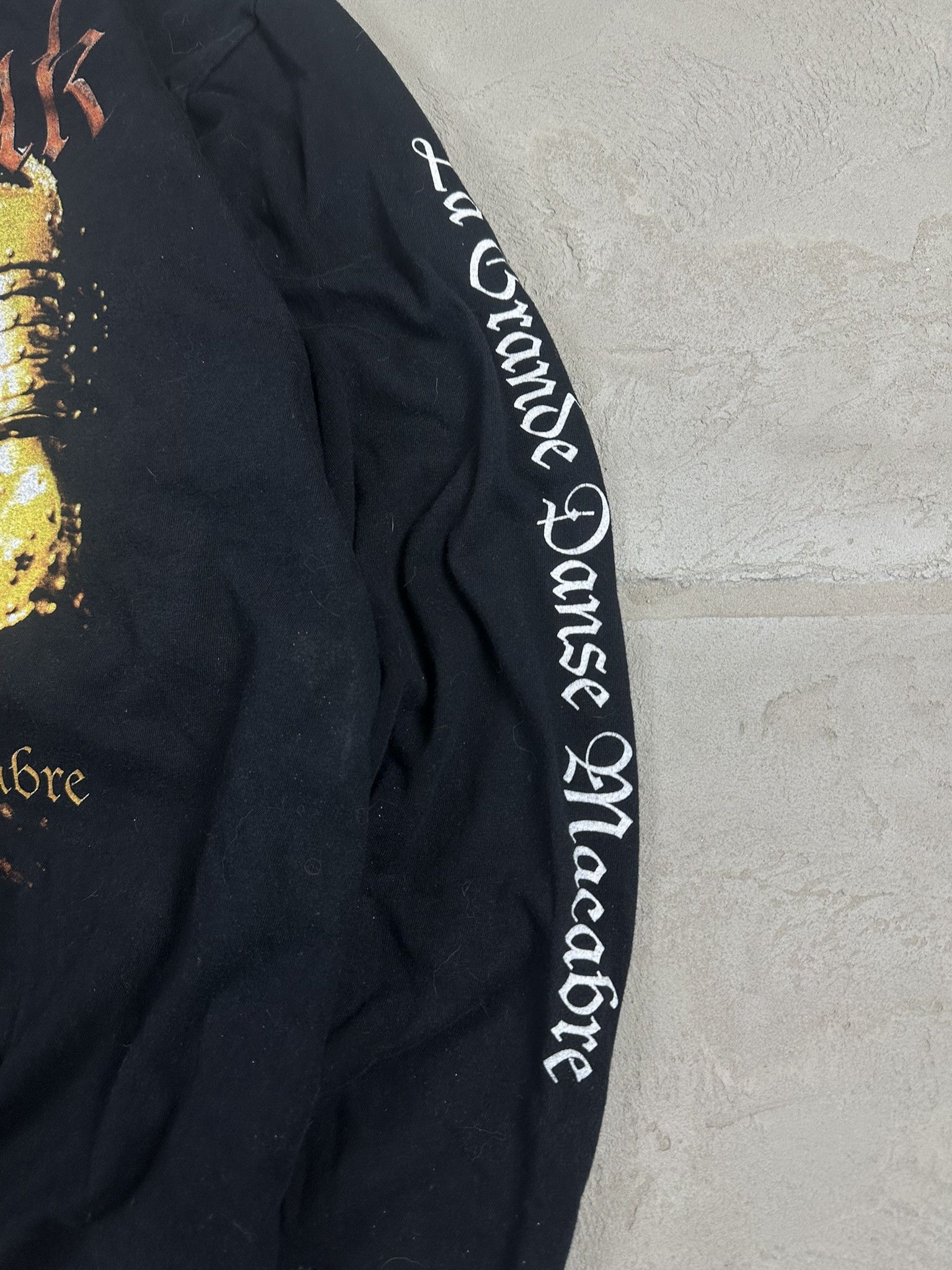 Band Tees Rare 2000s Marduk Danse Macabre Black Metal Longsleeve Size US XL / EU 56 / 4 - 11 Thumbnail