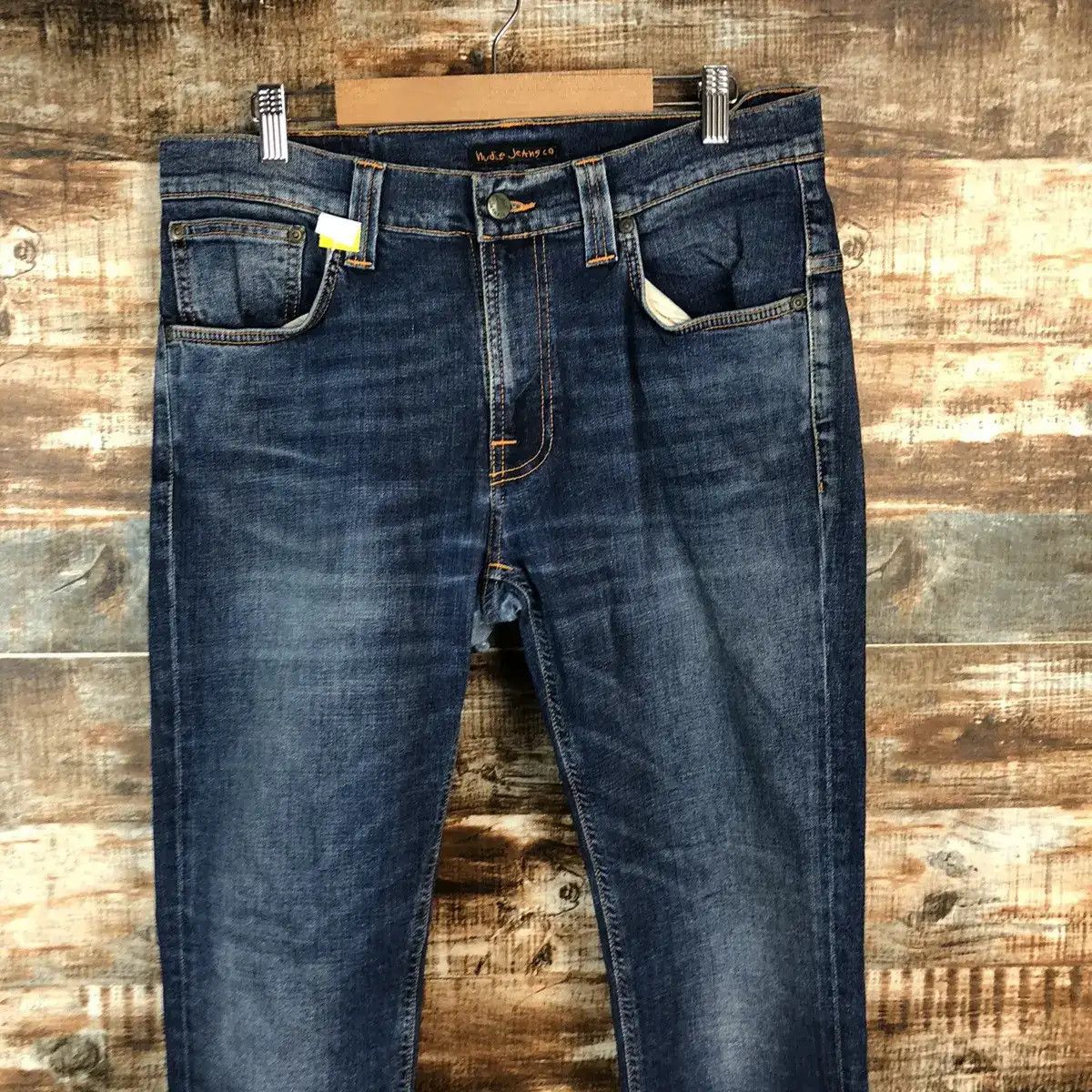 Nudie Jeans DLL Nudie vintage faded Jeans Blue Denim Pants #C138 Size US 32 / EU 48 - 15 Thumbnail