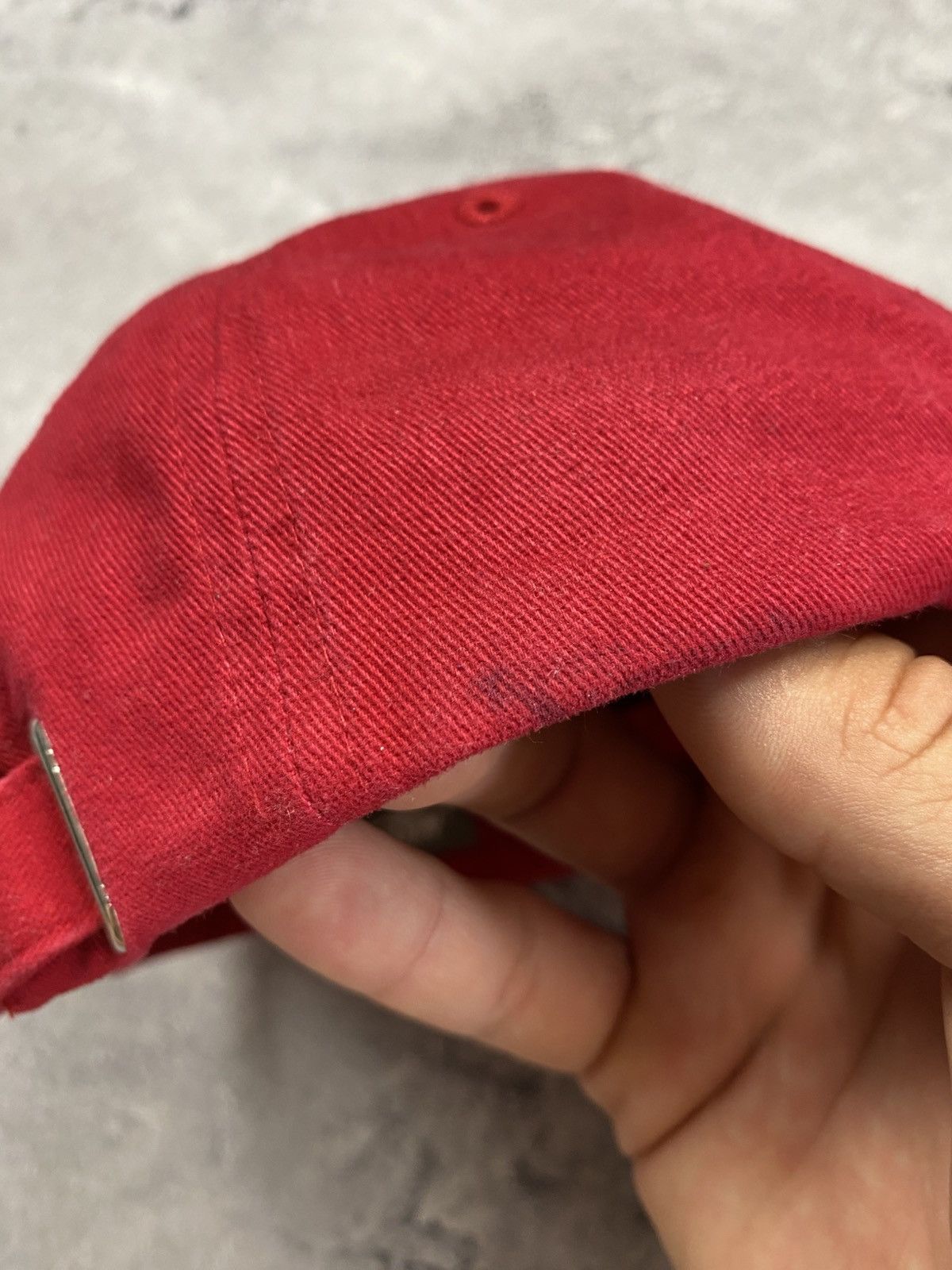 Nike Vintage Nike Cap Red Hat Y2K Spell Out Swoosh Logo 00s Size ONE SIZE - 7 Thumbnail