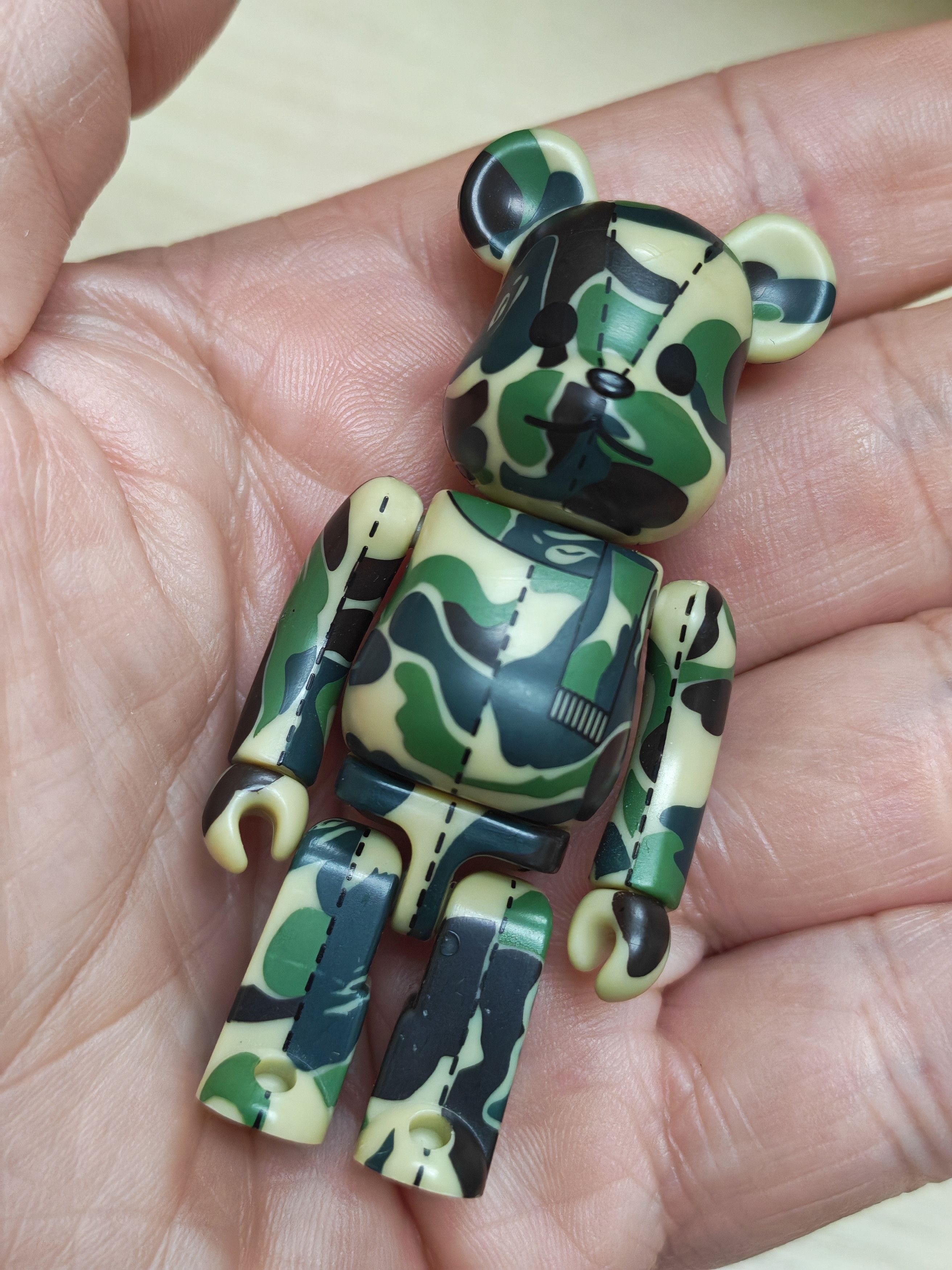 Bape Be@rbrick BearBrick X Bape Green Camo Medicom Size ONE SIZE - 3 Thumbnail