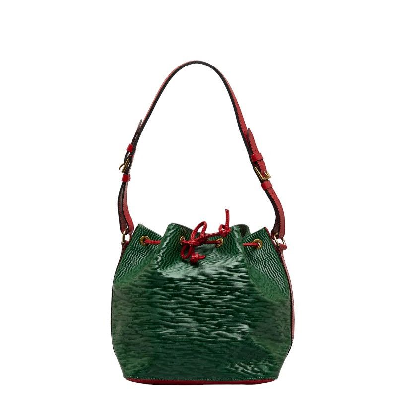 image of Louis Vuitton Epi Petit Noe Bicolor in Green, Women's
