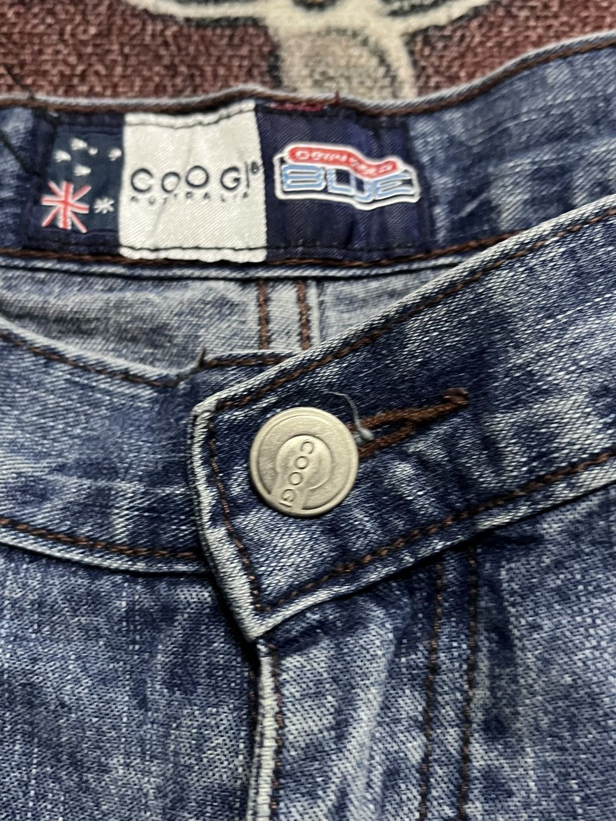 Coogi × Vintage COOGI BLUE DENIM Y2K BAGGYJEANS Size US 36 / EU 52 - 6 Thumbnail