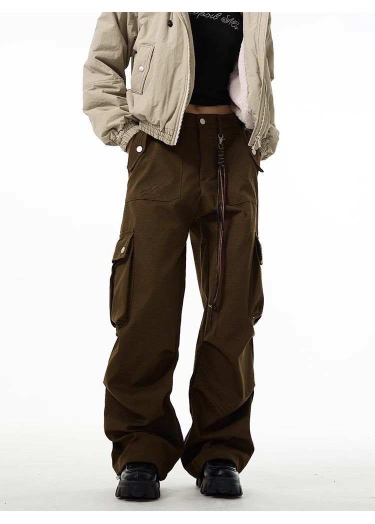 Japanese Brand × Vintage Multi pocket loose casual pants Size US 32 / EU 48 - 6 Thumbnail