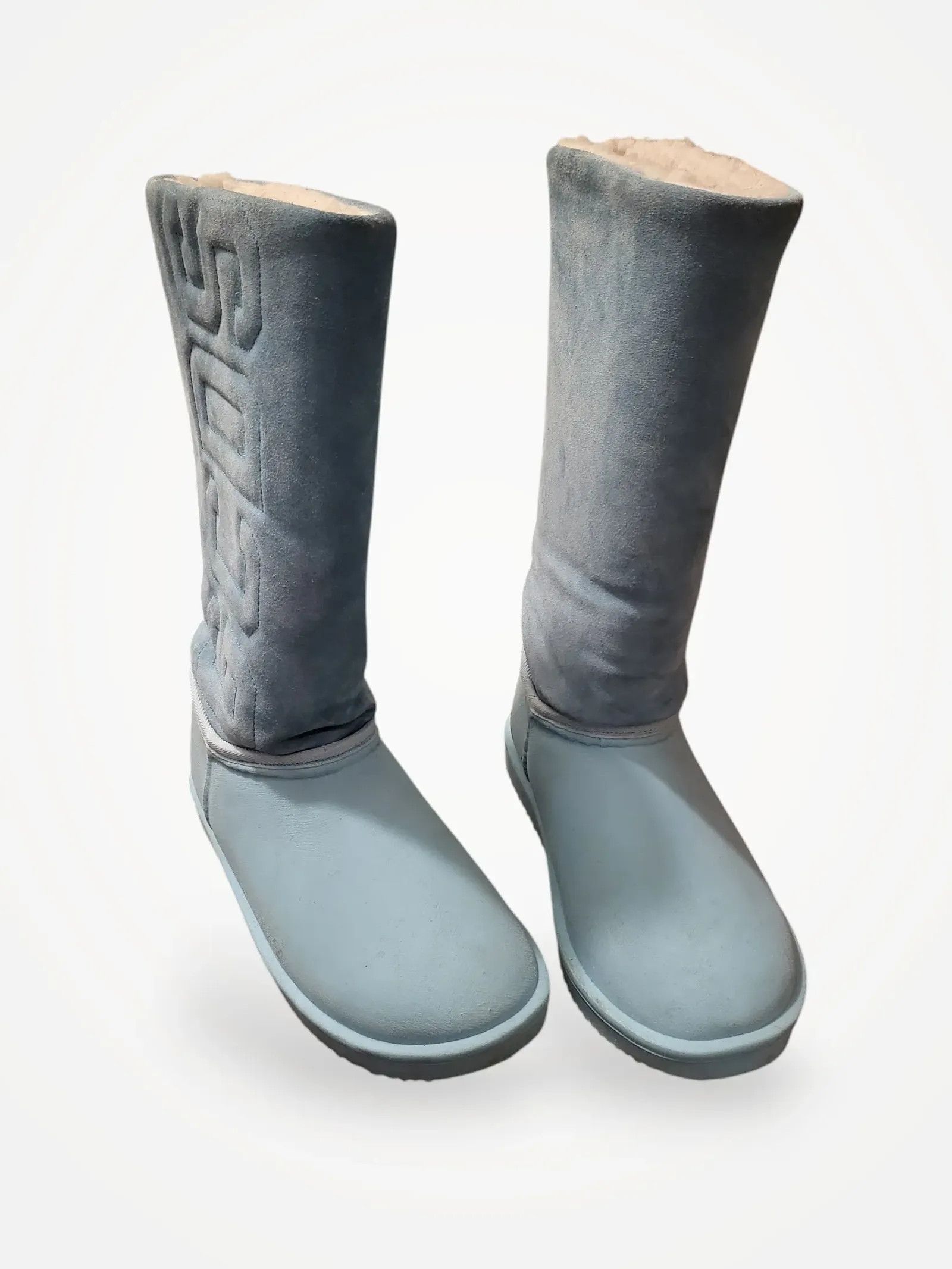 GCDS GCDS Pole Monogram Denim Boots Winter Boots Size US 10 / IT 40 - 1 Thumbnail