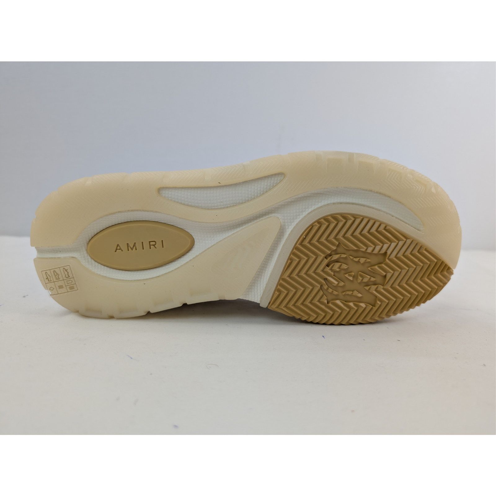 Amiri o1rshd1 Q:2 / MA-1 Low-Top Sneakers in Champagne Size US 10 / EU 43 - 14 Thumbnail
