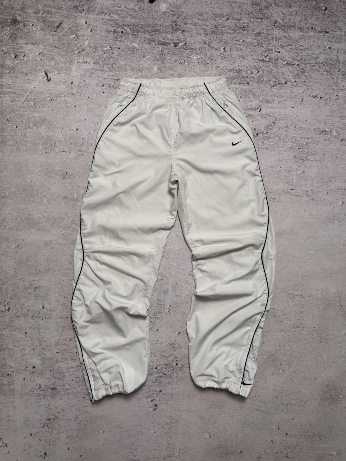 Nike × Vintage NIKE VINTAGE BASIC LOGO OVERSIZE BAGGY PANTS Size US 32 / EU 48 - 1 Thumbnail