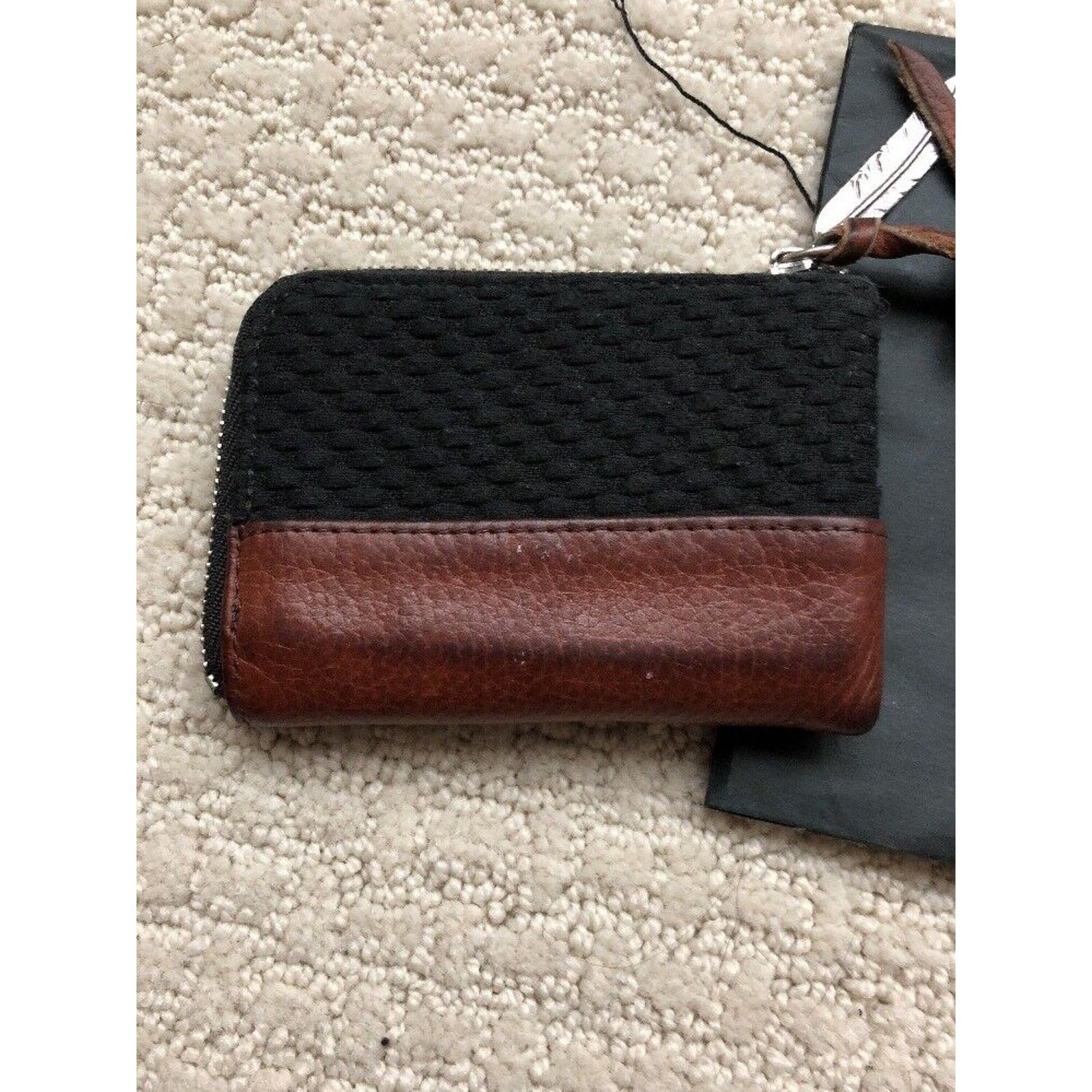 Publish Publish Bingham Leather Zip Wallet (Black / brown) Used Size ONE SIZE - 2 Thumbnail