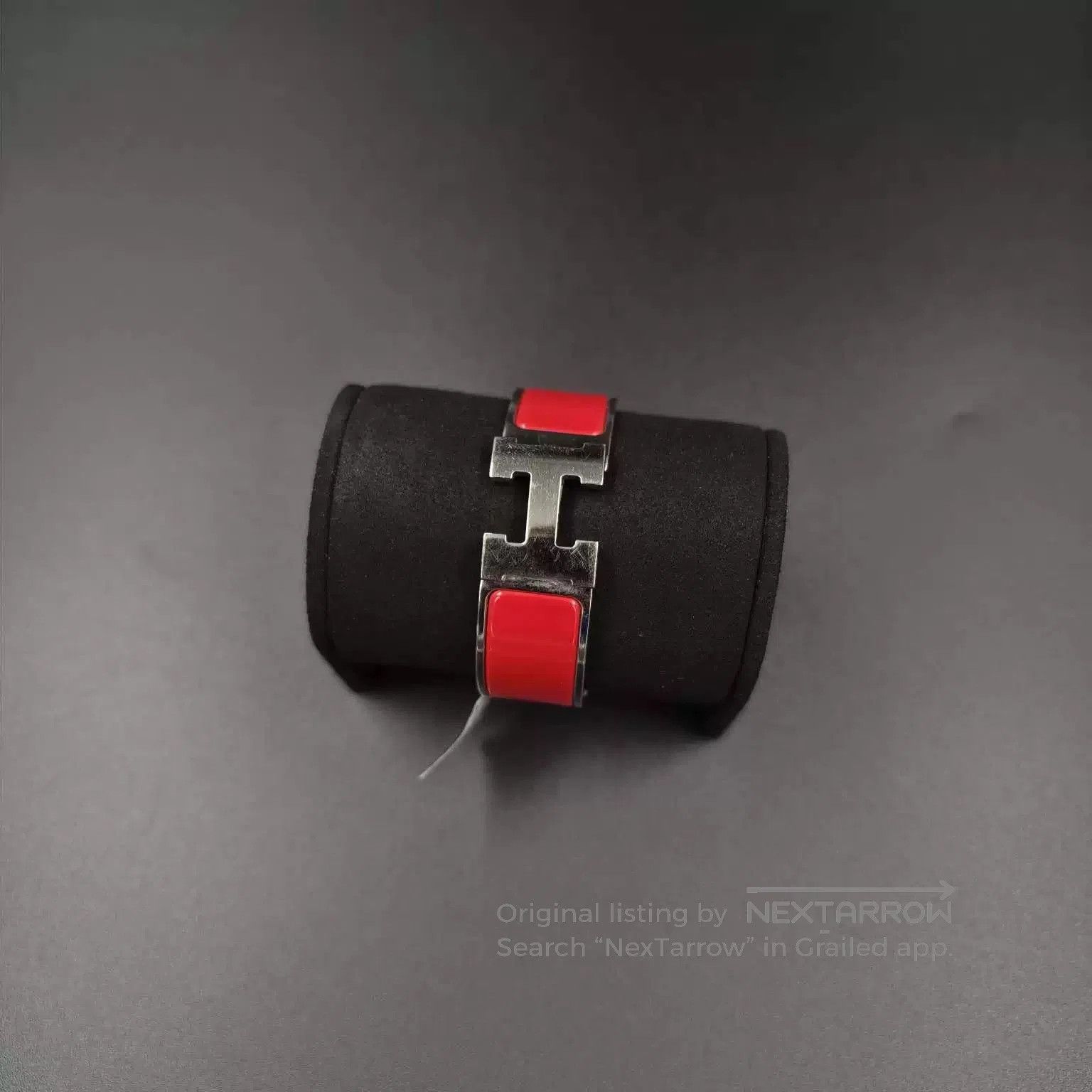 Hermes Hermes Narrow H-shaped Bracelet. Size ONE SIZE - 1 Thumbnail