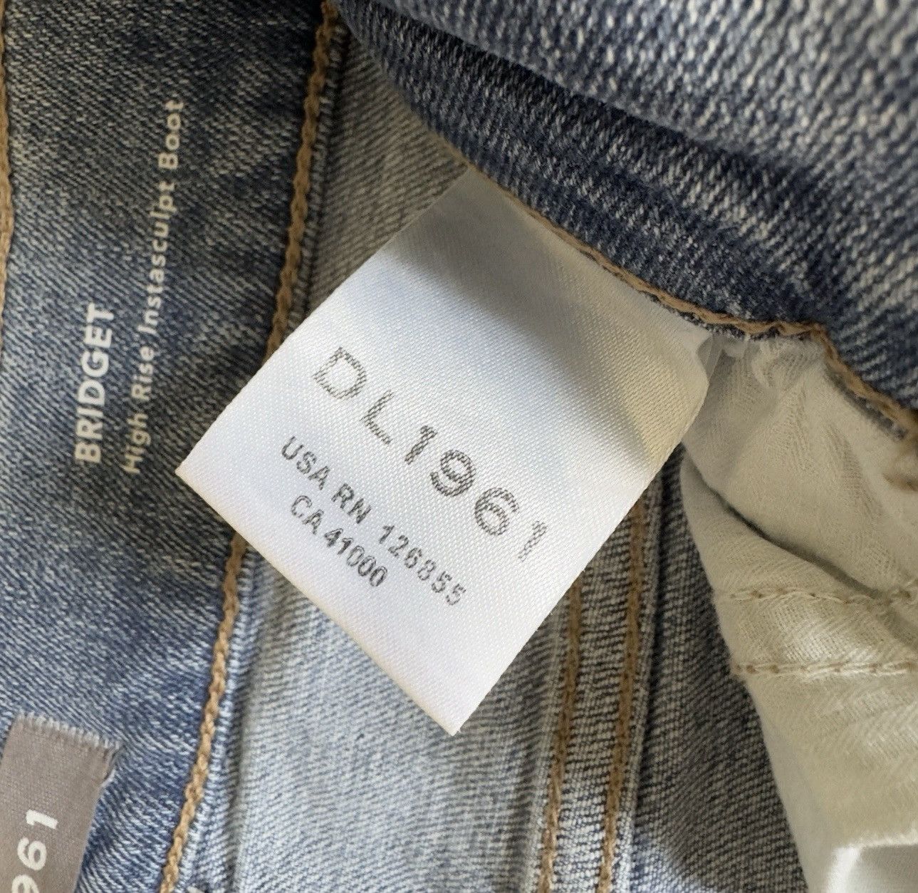 DL1961 DL1961 Bridget High-Rise Instasculpt Bootcut Size 24" / US 00 / IT 34 - 7 Thumbnail