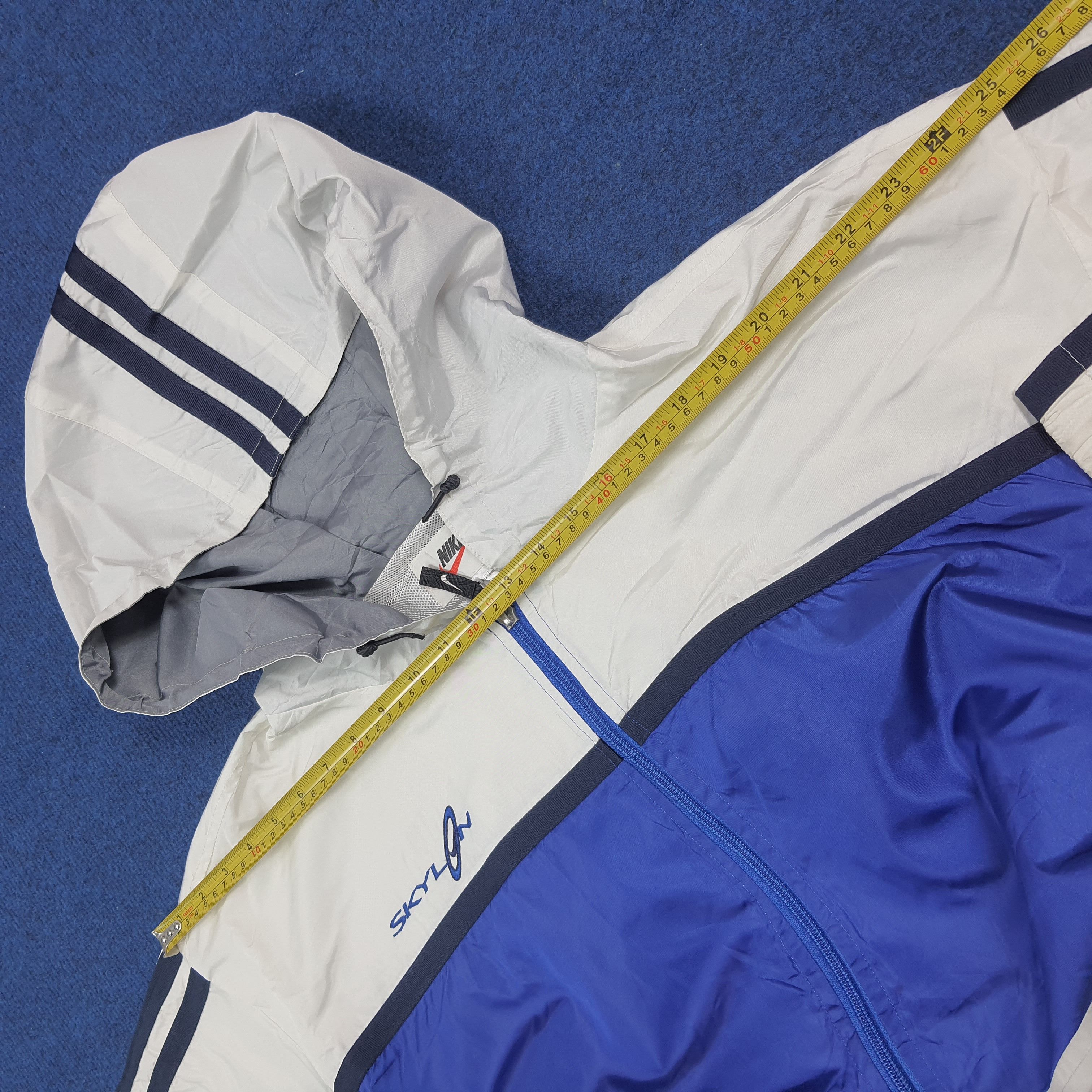 Nike Vintage 90s Nike Skylon Windbreaker Retro Anorak C290N34 Size US XL / EU 56 / 4 - 10 Thumbnail