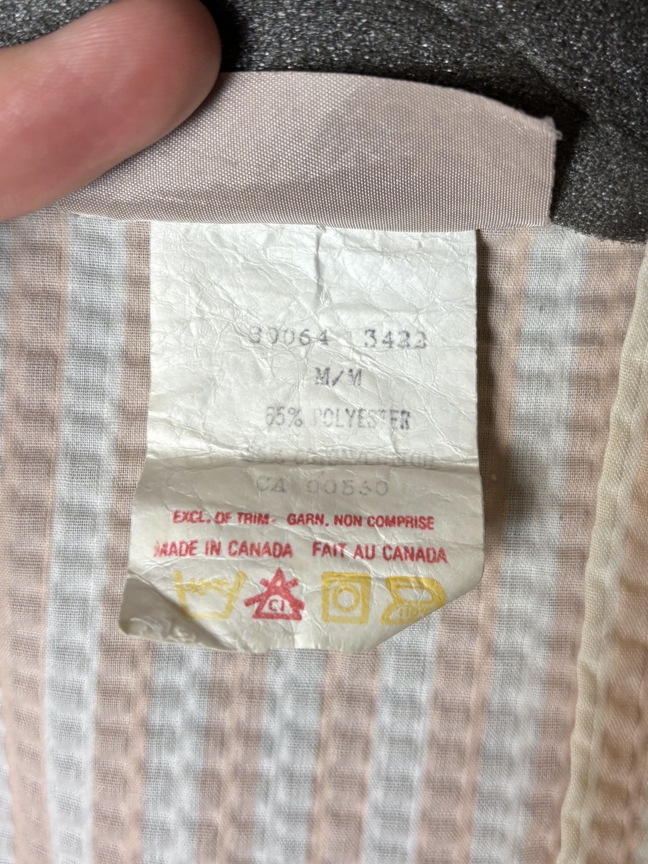 Sears Vintage Sears Robe Plisse Textured Pucker Striped Bath Sleep Size M / US 6-8 / IT 42-44 - 7 Thumbnail