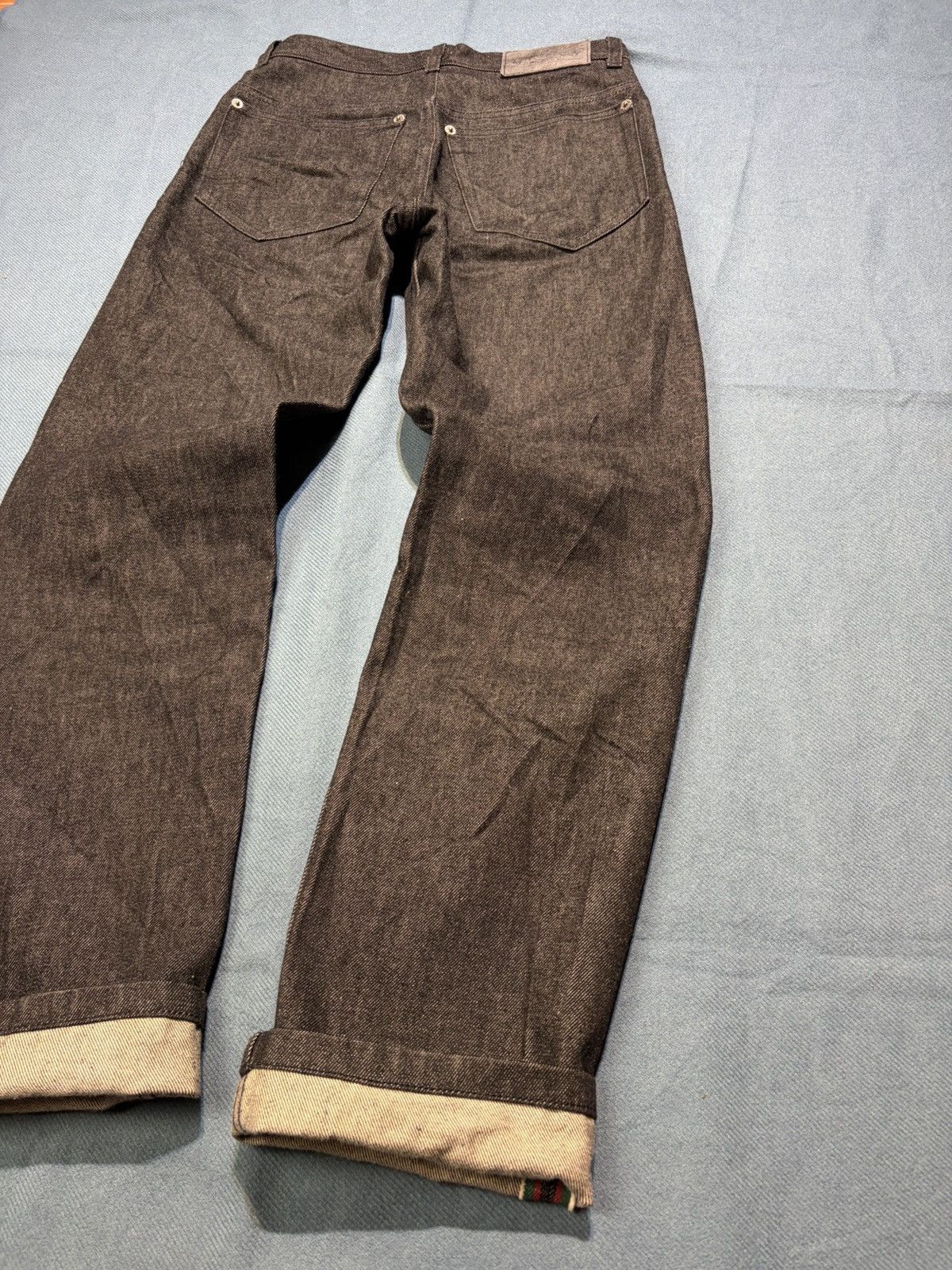 Gucci Vintage Gucci Raw Denim Selvedge Italy Jeans W28 Size US 28 / EU 44 - 4 Thumbnail