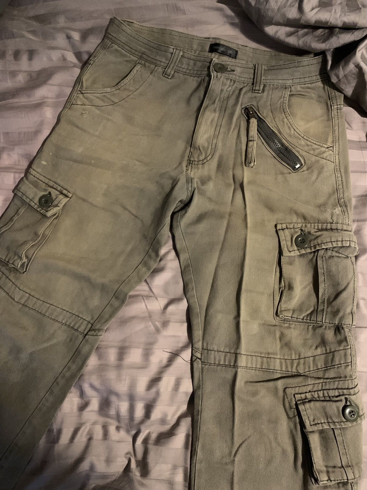 Japanese Brand Basically Gav Custom Cargo Pants Size 30 Size US 30 / EU 46 - 2 Thumbnail