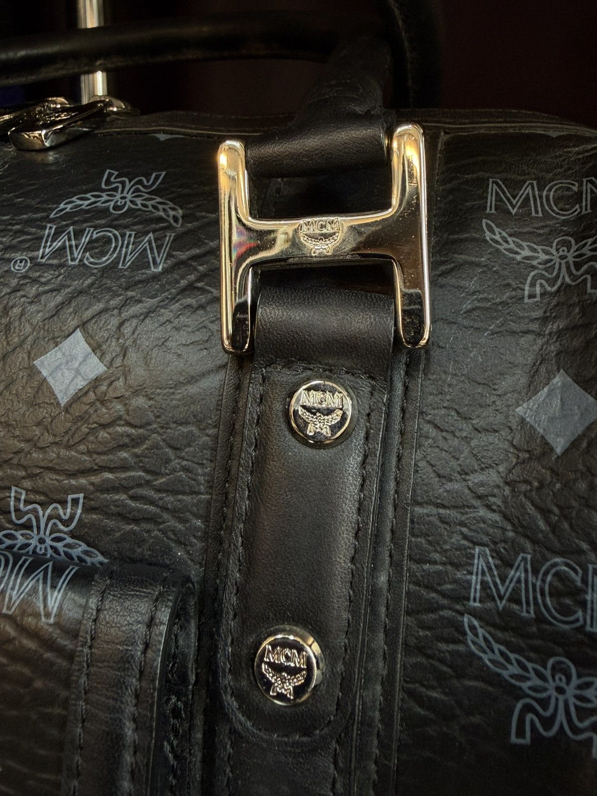 MCM MCM Logo Monogram Handbag Size ONE SIZE - 7 Thumbnail