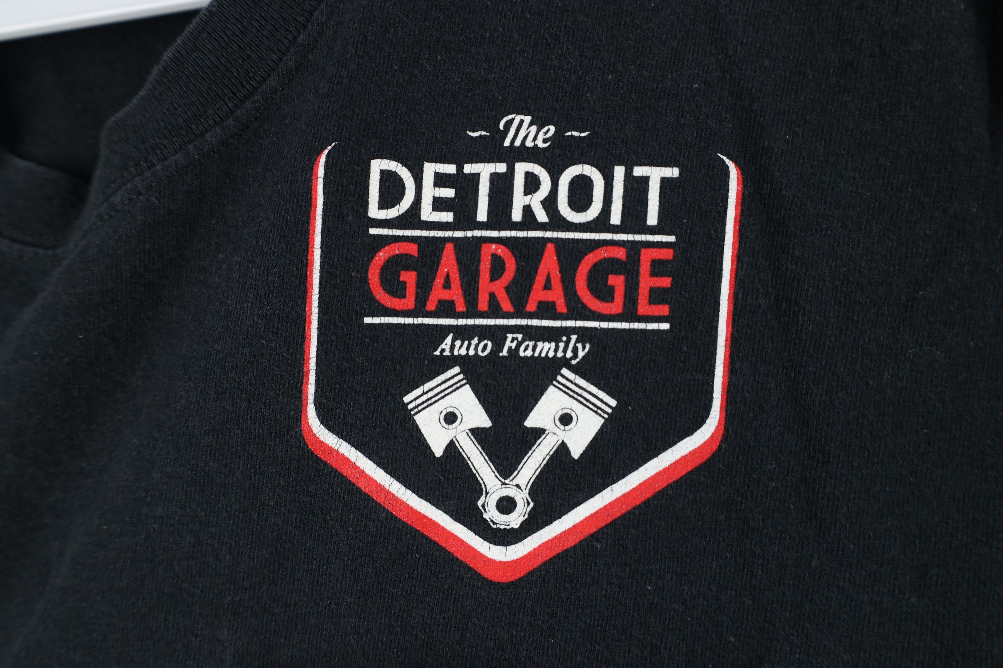 Vintage Vintage The Detroit Garage Motor City Pocket T-Shirt Size US M / EU 48-50 / 2 - 4 Thumbnail