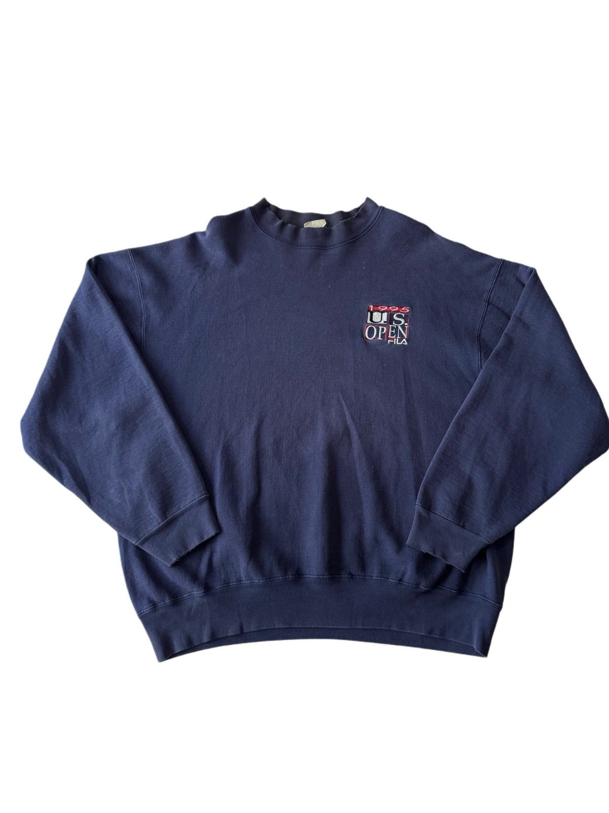 Fila Vintage 1995 U.S. Open x FILA Crewneck Sweatshirt Size US L / EU 52-54 / 3 - 1 Thumbnail